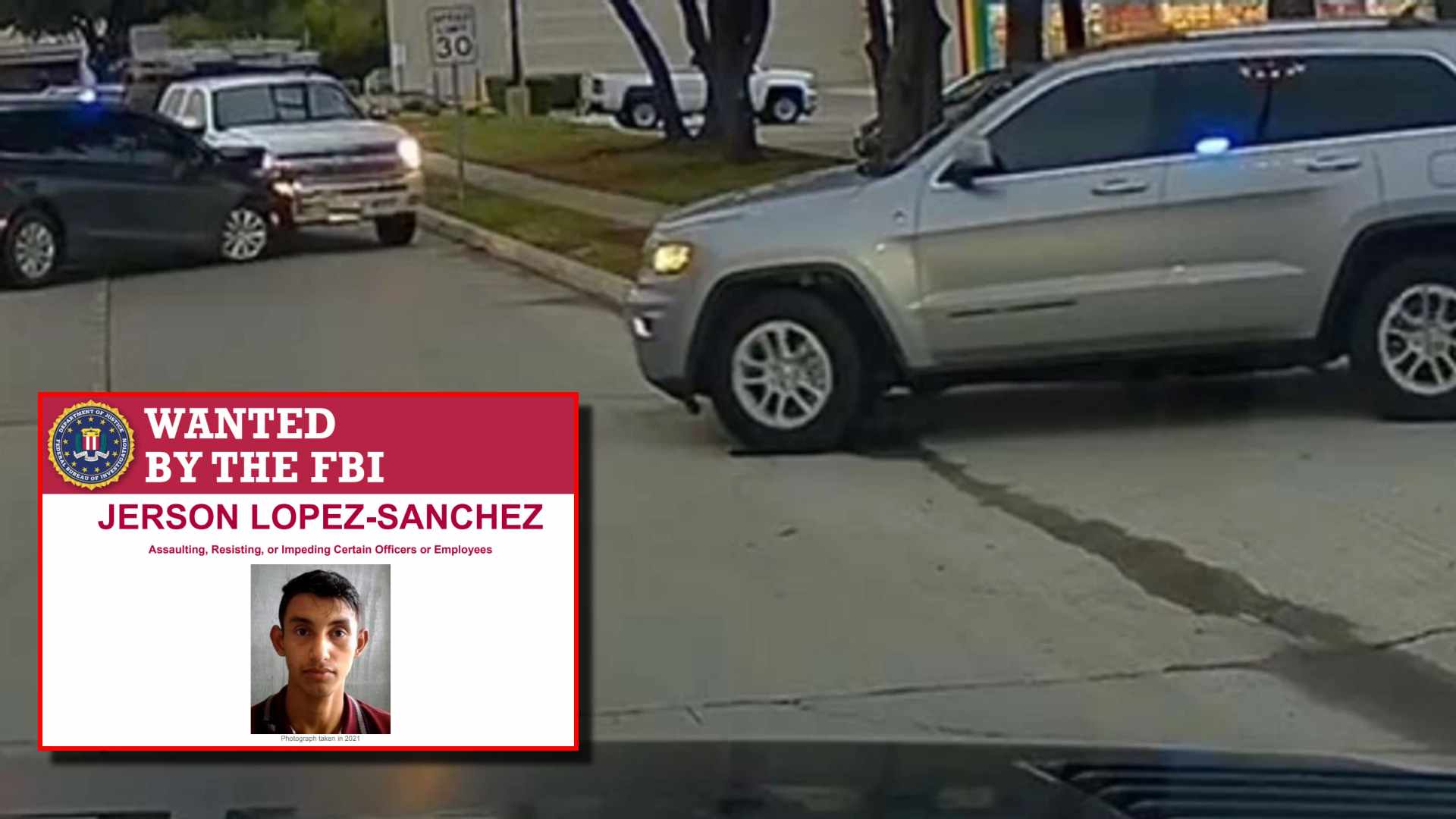 FBI busca a hondureño acusado de atropellar a agentes de ICE