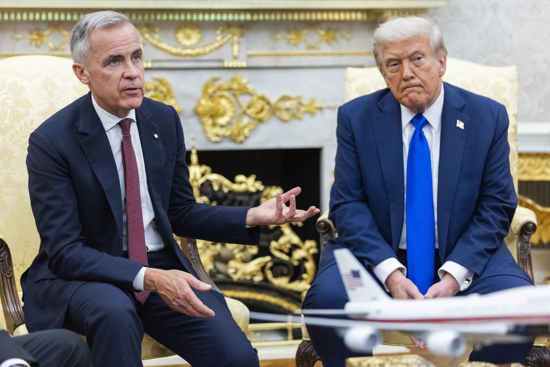 Trump amenaza a Canadá con un arancel del 100 % si firma un acuerdo comercial con China