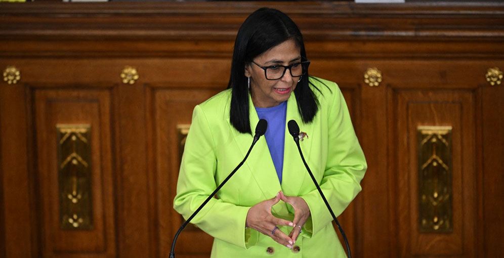 Trump invita a la Casa Blanca a Delcy Rodríguez presidenta de Venezuela