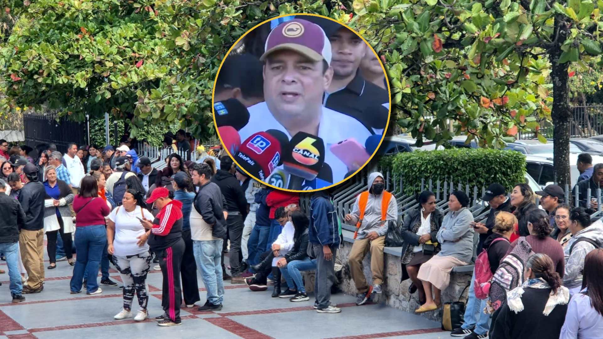 Jorge Aldana llega a CSJ exigiendo respuesta a recurso de amparo (VIDEO)
