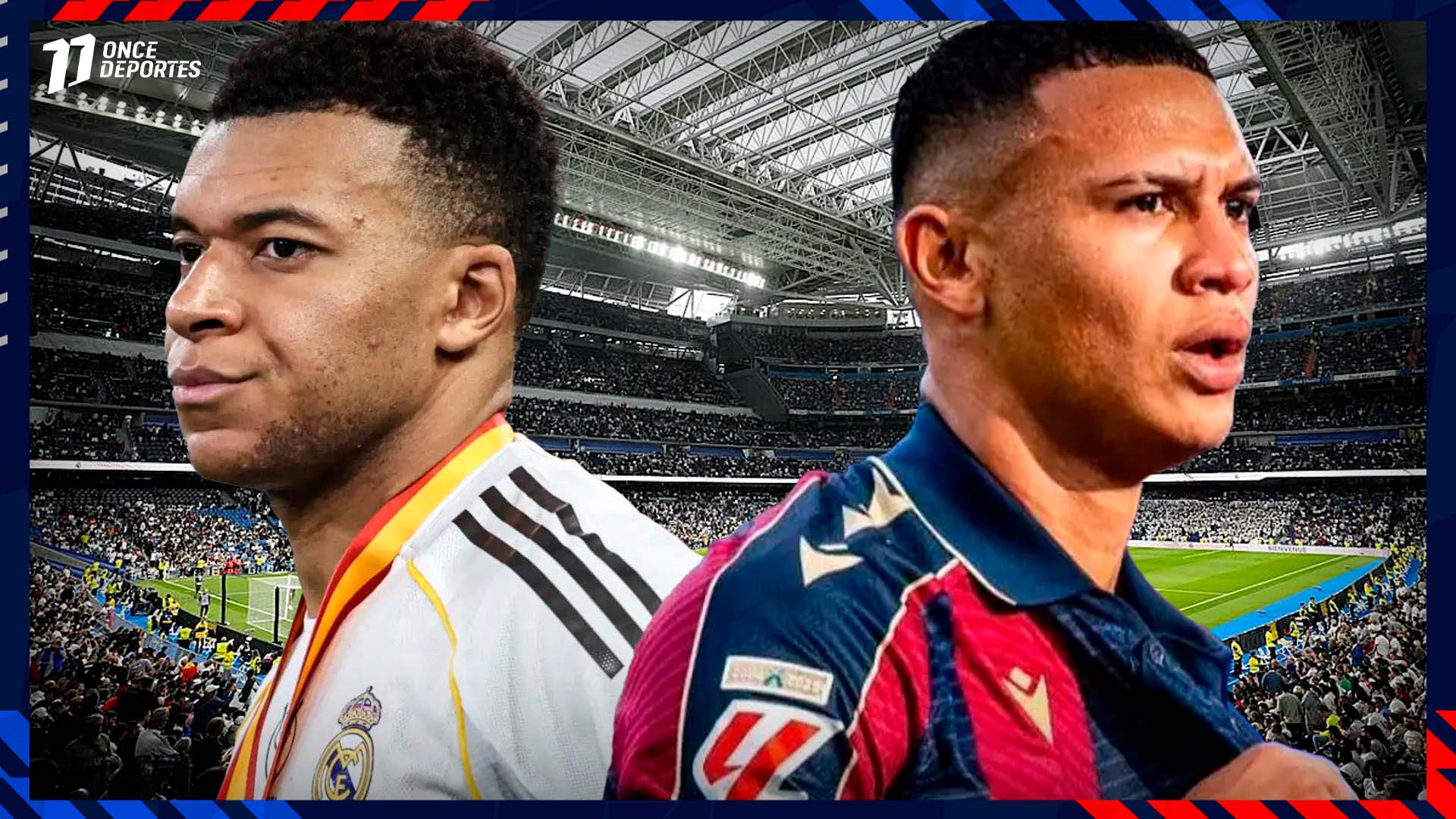 Real Madrid pierde a Mbappé por lesión para enfrentar al Levante de Kervin Arriaga
