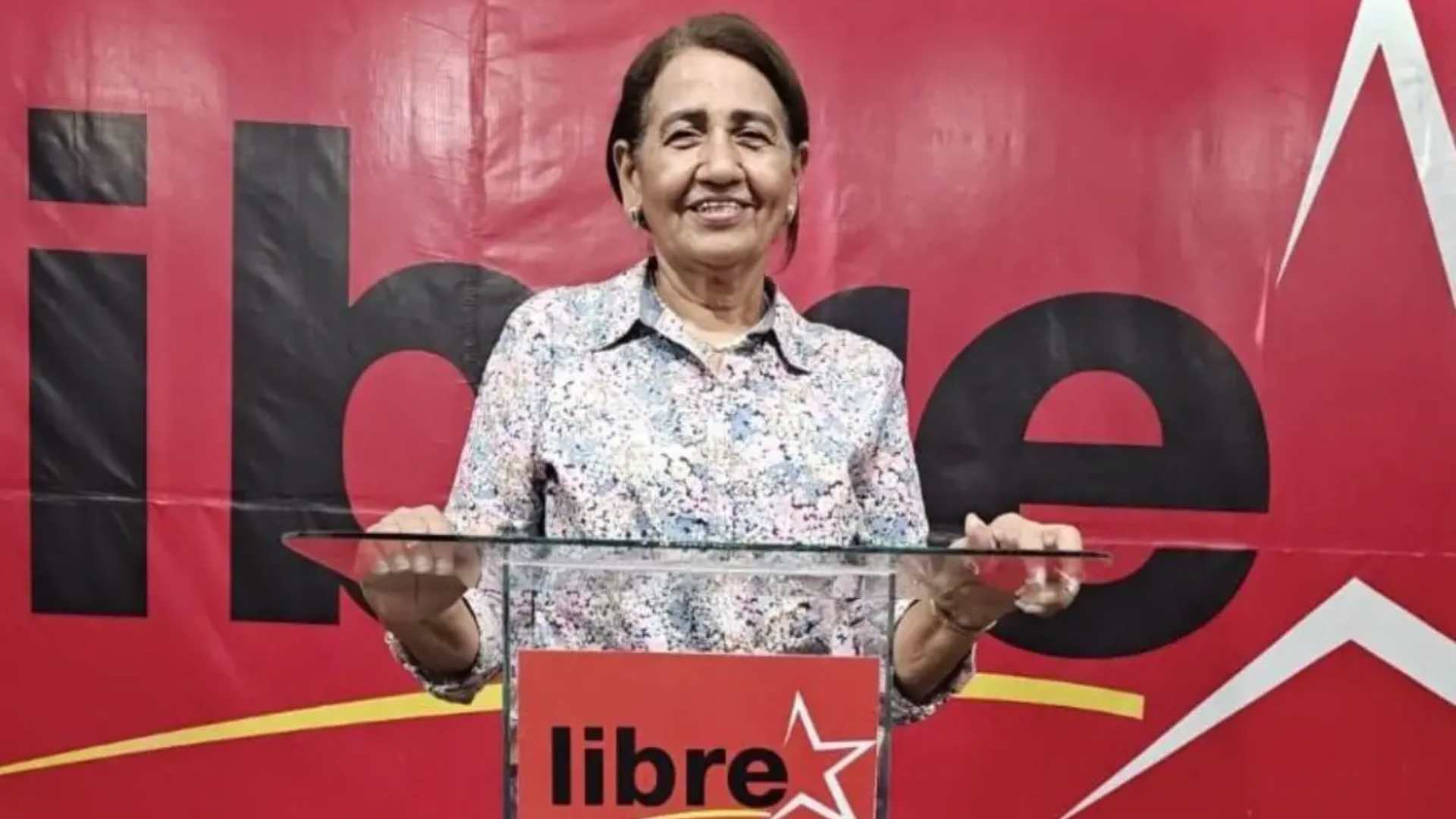 Ella es Melbi Ortiz, diputada de Libre que votó a favor de Tomás Zambrano
