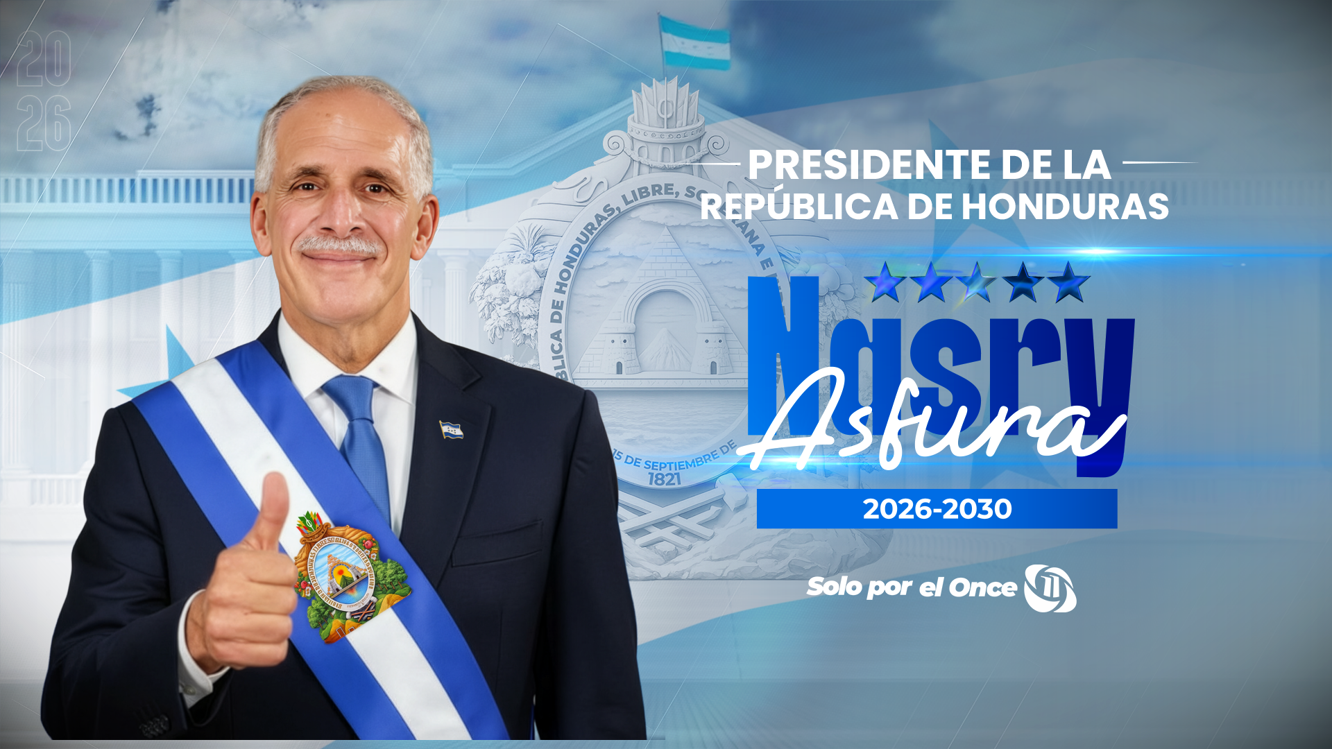 Nasry Juan Asfura Zablah asume como presidente de Honduras