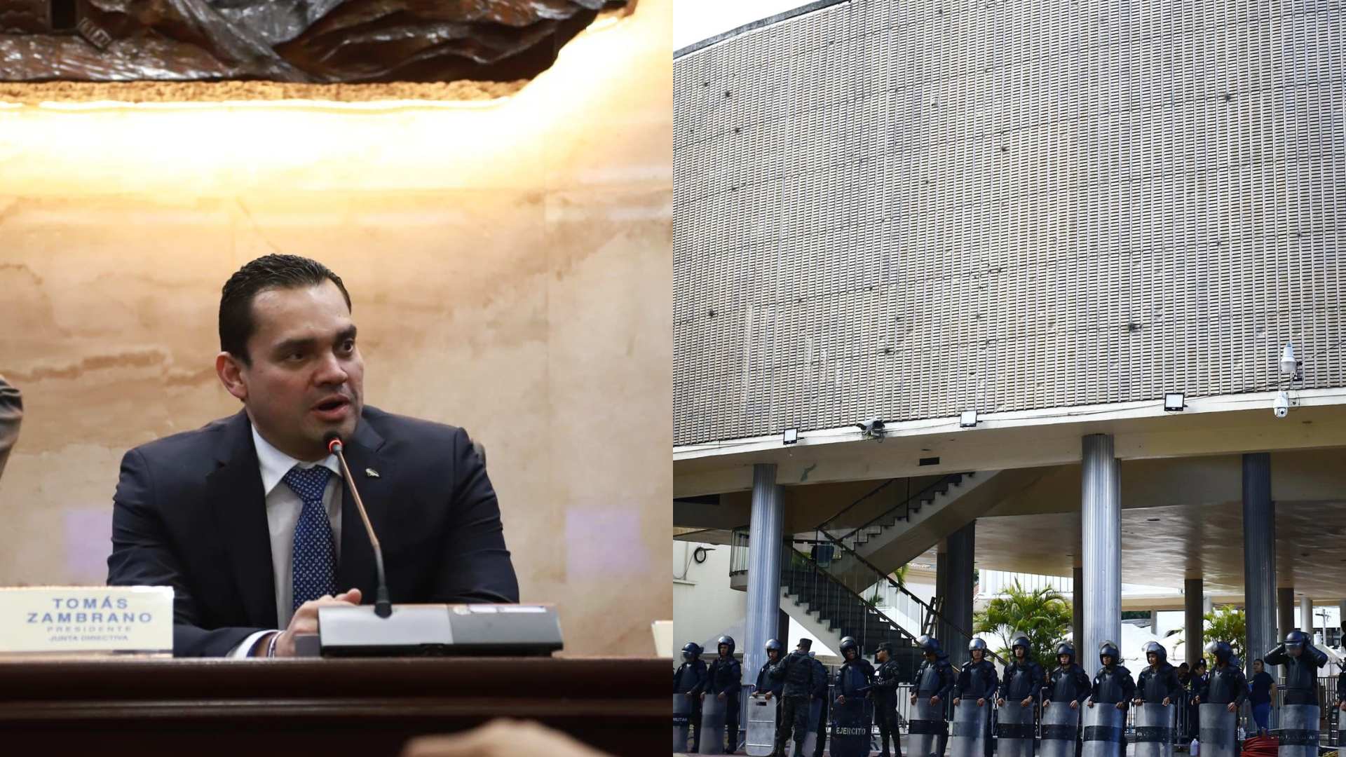 Ambiente previo a primera legislatura de Congreso Nacional