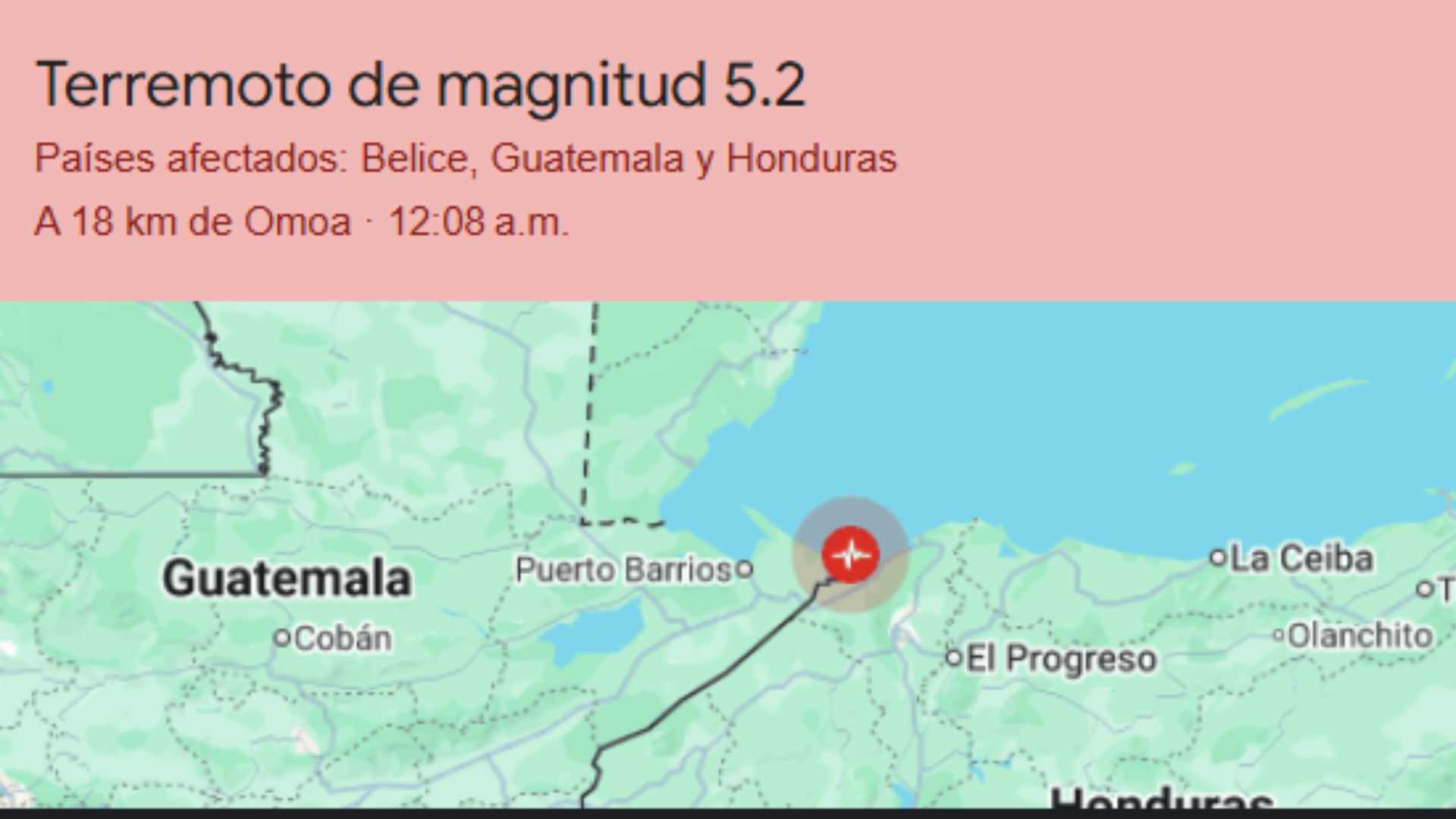 ¿Habrá réplicas? Fuerte sismo de 5.2 sacude Honduras y estas son las zonas donde más se sintió