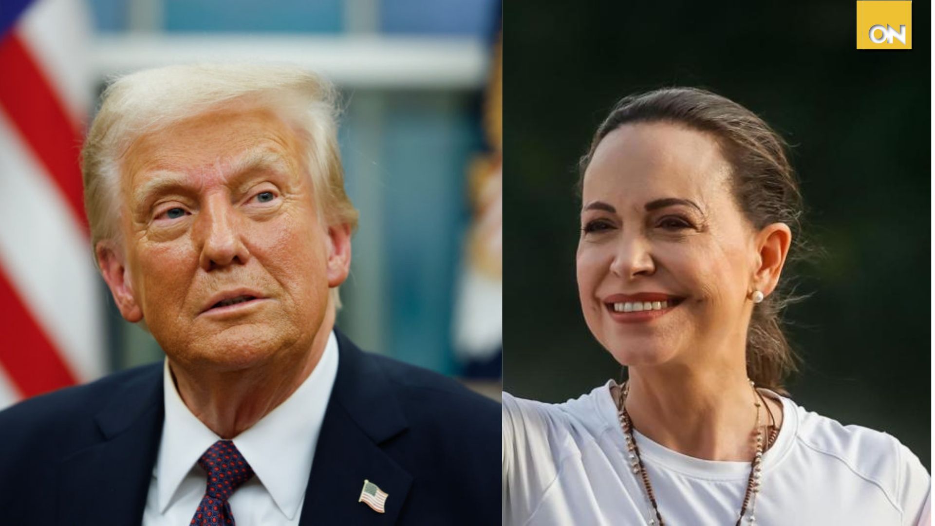Trump recibirá a María Corina Machado el jueves en la Casa Blanca