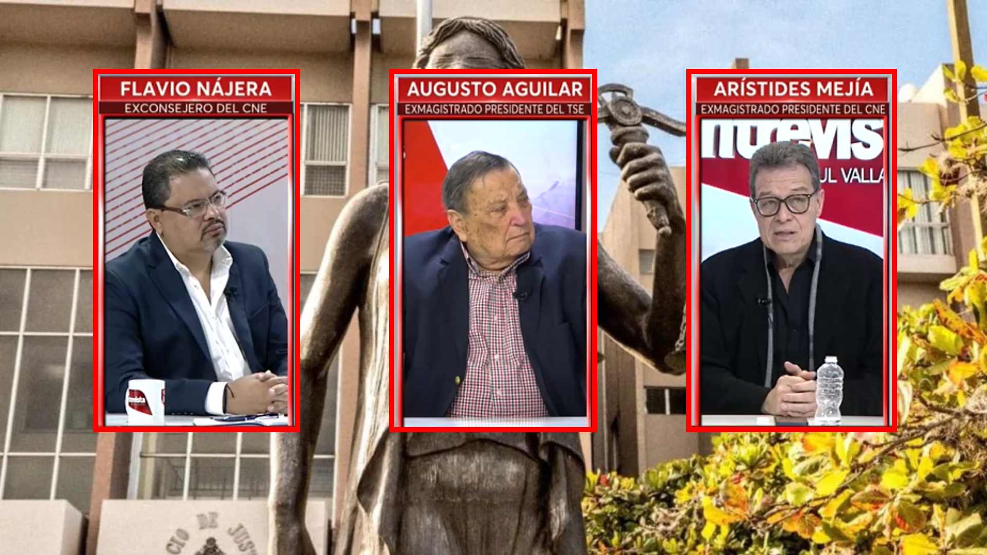 Analistas opinan sobre la ley que limita poderes administrativos de la presidenta de la CSJ durante La Entrevista