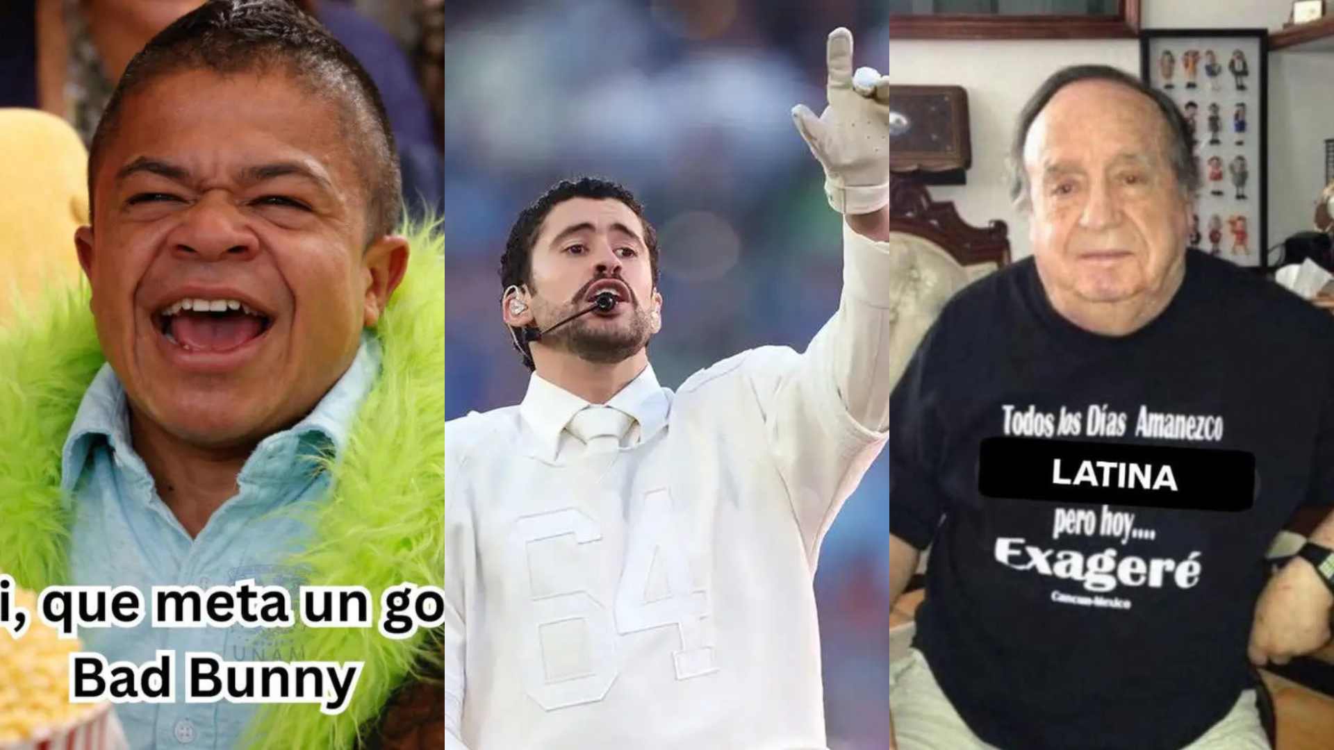 Entre risas y críticas Bad Bunny divide interner: estos fueron los mejores memes de Super Bowl 2026