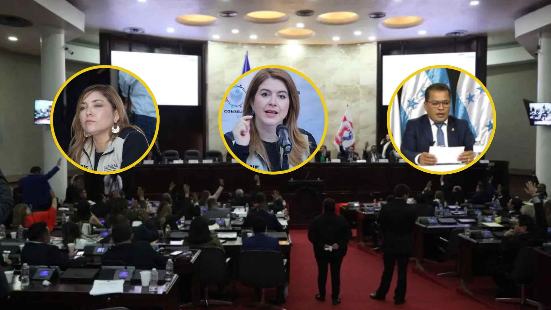 Congreso Nacional propone condecorar a consejeros del CNE por su labor en elecciones generales