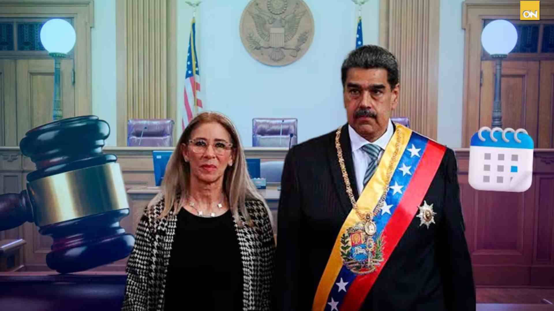 Audiencia Maduro y Cilia Flores se reprograma en Nueva York