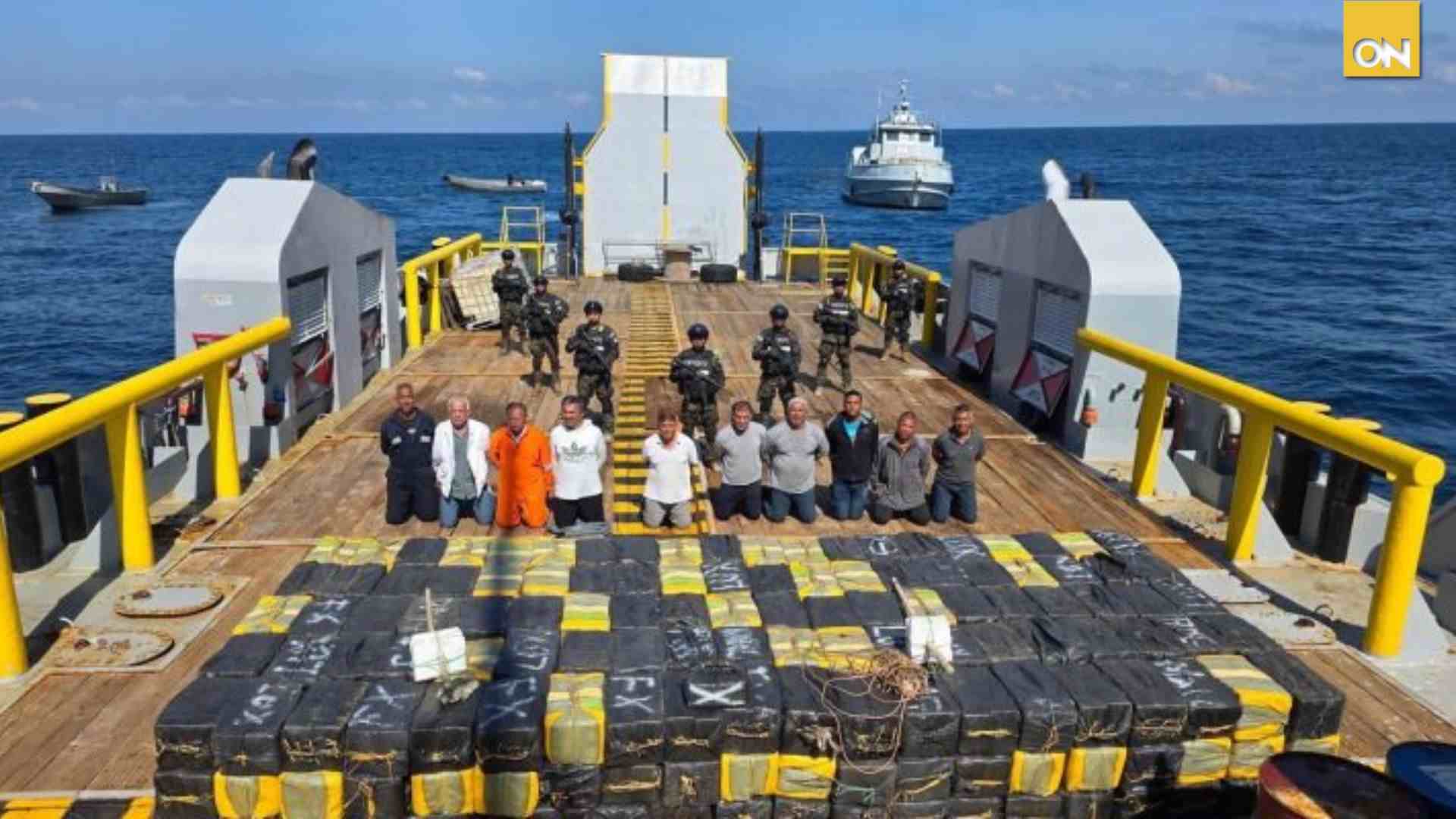 El Salvador realiza la mayor incautación de droga en su historia: 6.6 toneladas de cocaína decomisadas