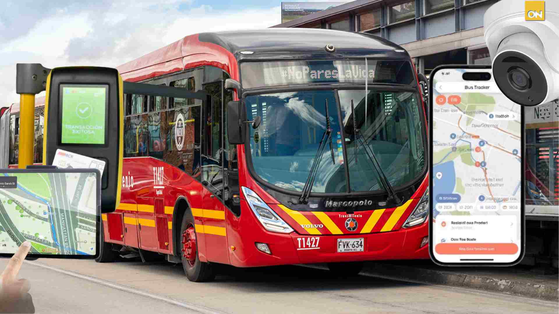 Transporte moderno y tecnológico transforma la capital