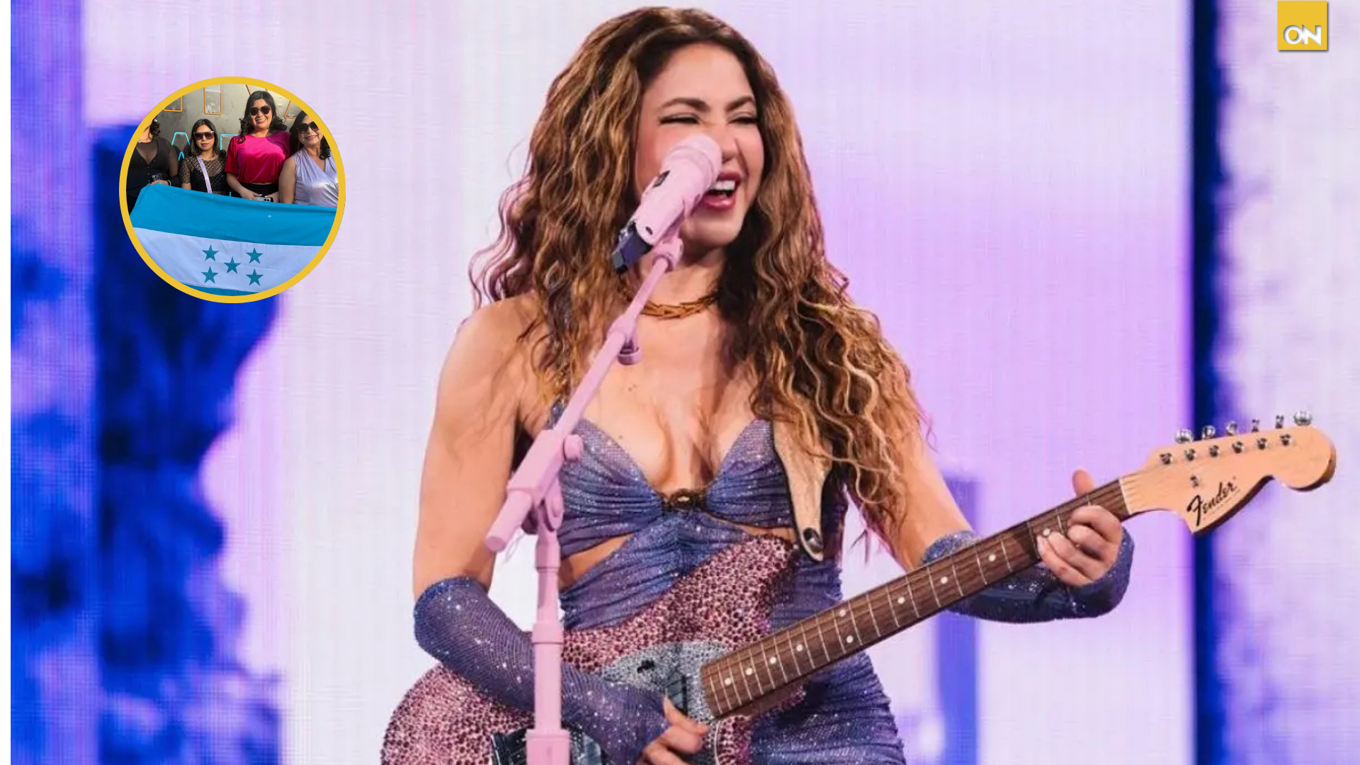 Hondureños cruzaron fronteras para vivir el concierto de Shakira en El Salvador