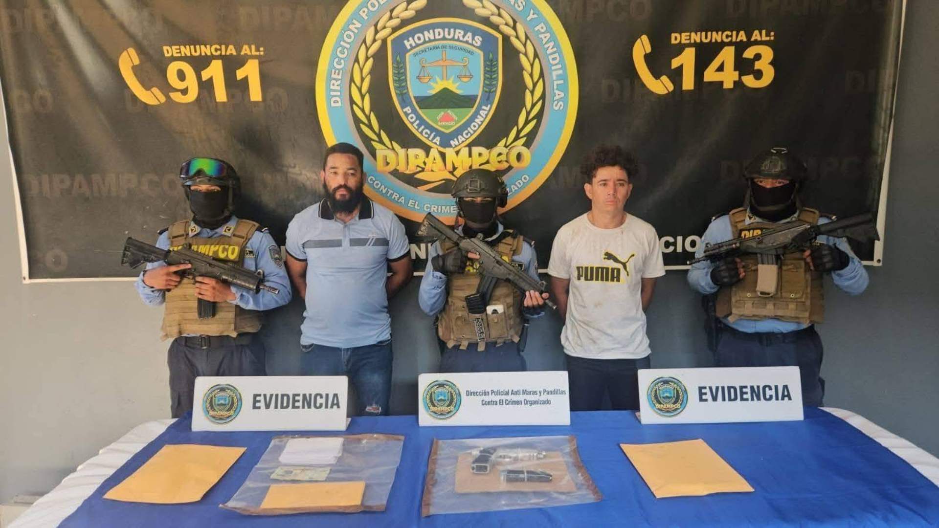 Caen dos extorsionadores en El Progreso: Se hacían pasar por Cartel del Diablo