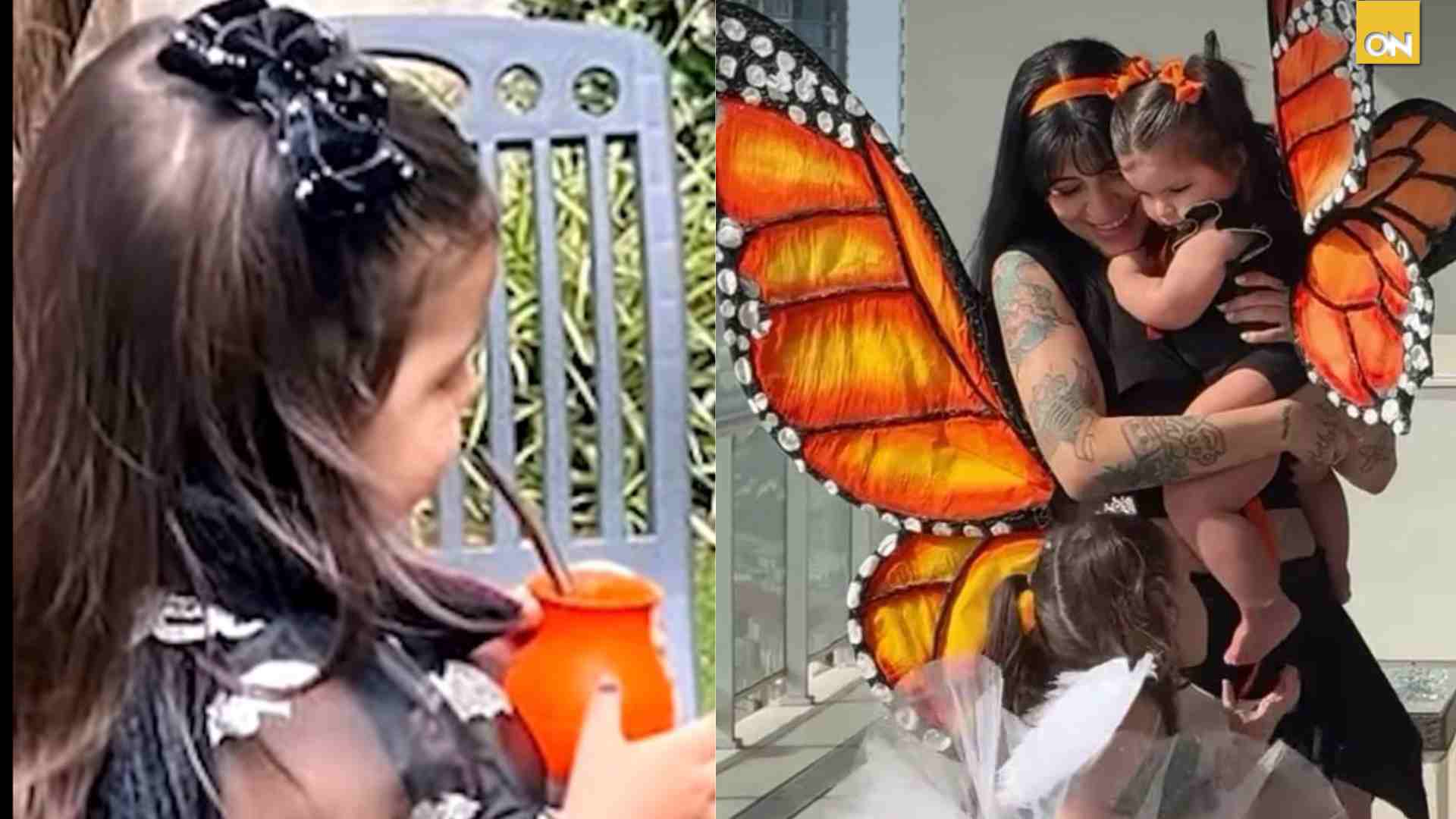 “Madre irresponsable”: fans cuestionan a Cazzu por darle bebidas con cafeína a su hija Inti