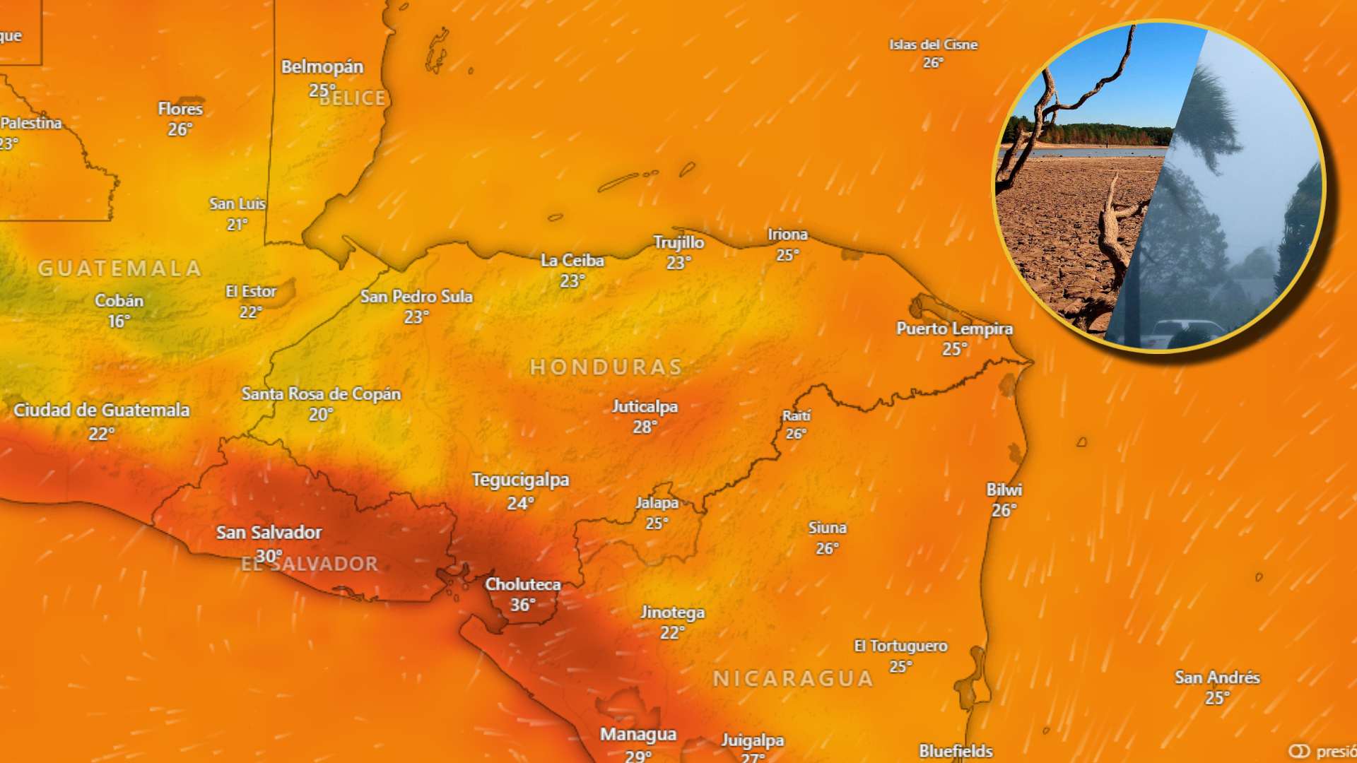 Clima en Honduras: De La Niña a El Niño en próximos meses