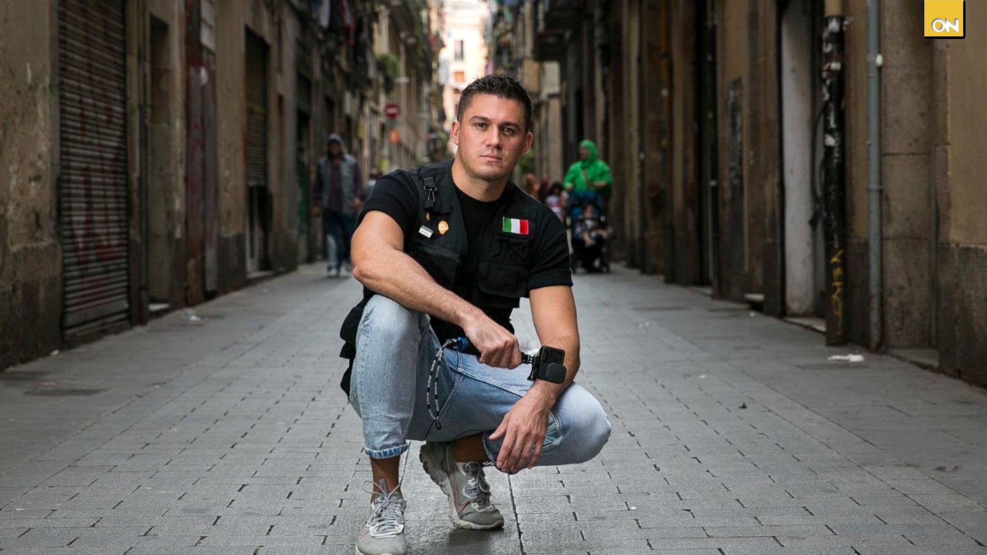 Tiktoker Zazza el italiano revela que su vida estuvo en peligro en Honduras y que sintió miedo