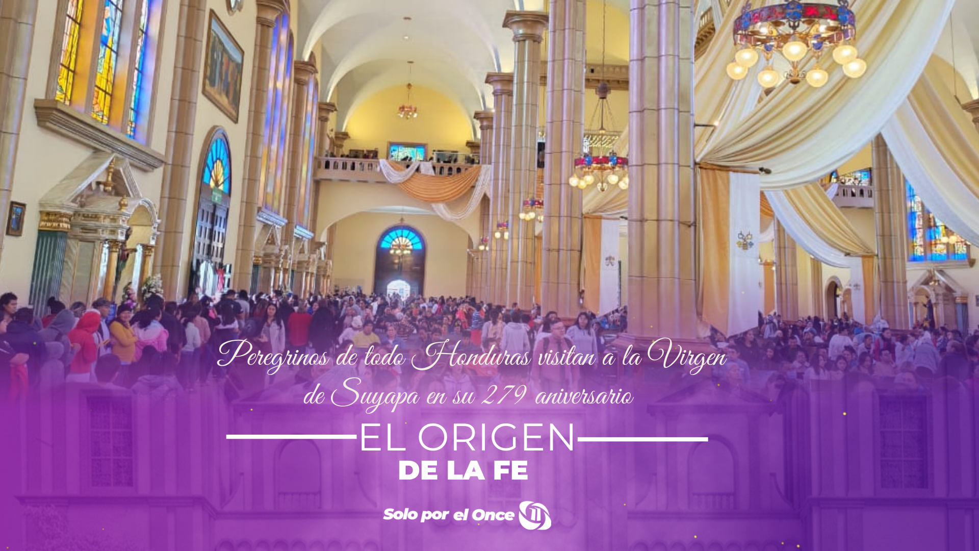 En imágenes, peregrinos de todo Honduras visitan a la Virgen de Suyapa en su 279 aniversario