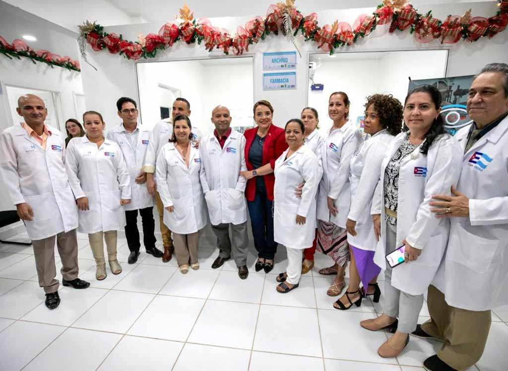 médicos cubanos en Honduras