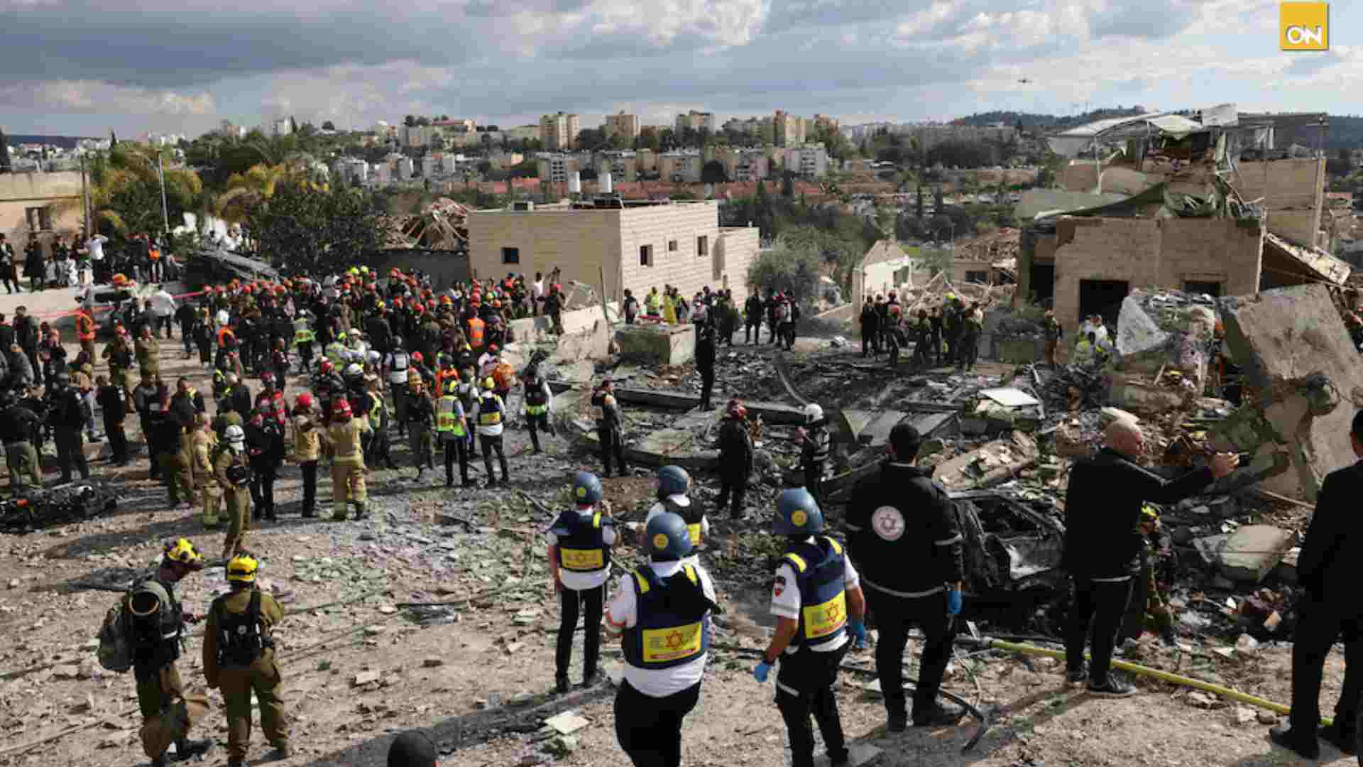 Al menos 6 fallecidos en Israel tras oleada desde Irán