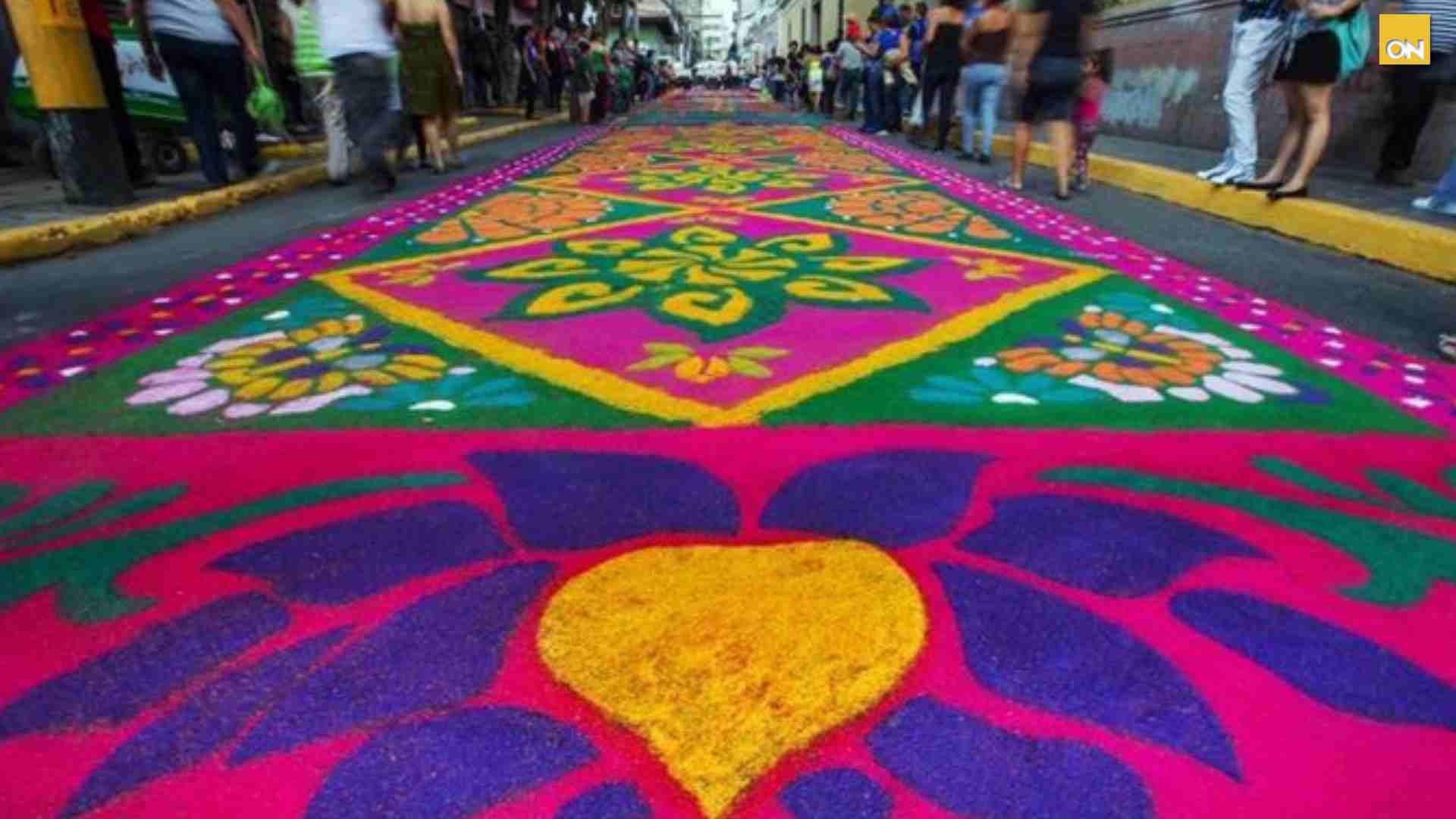 Alfombras de Semana Santa