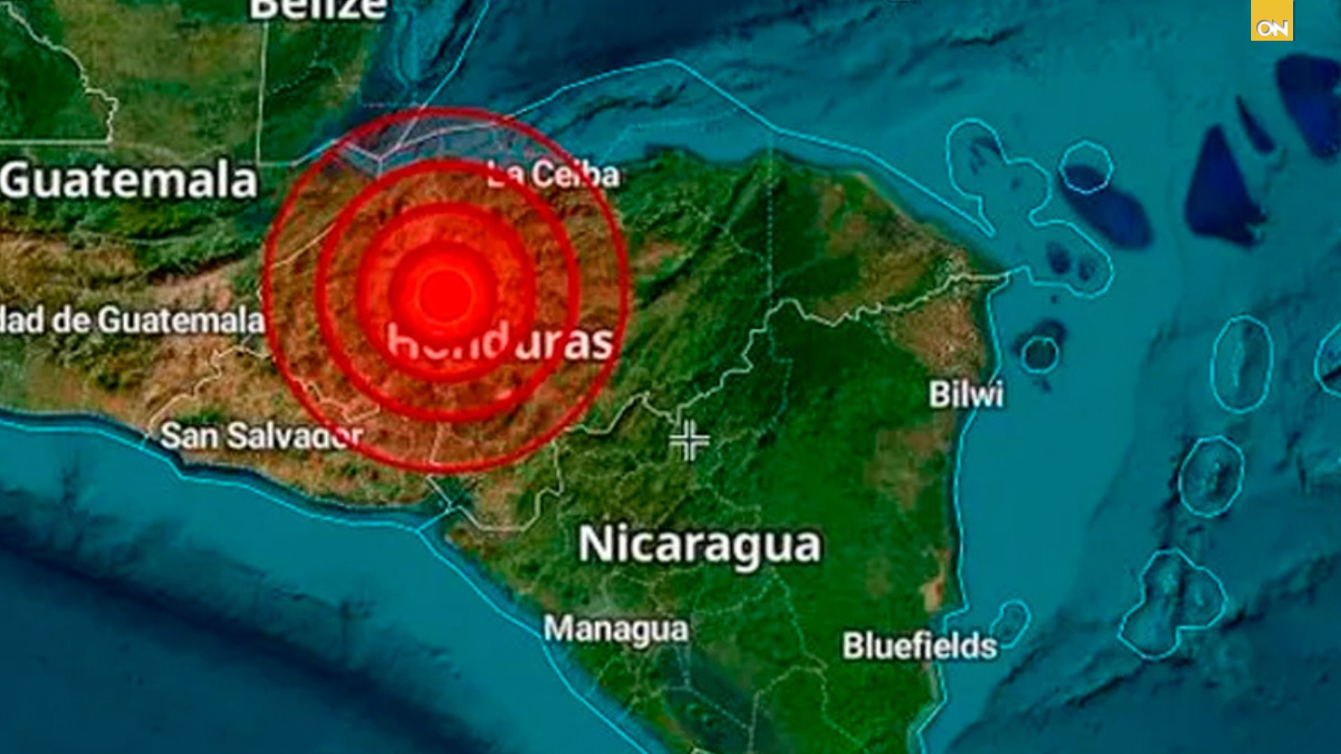 COPECO confirma sismo de 5.4 Richter en aguas del Pacífico hondureño ¿En qué zonas se sintió?