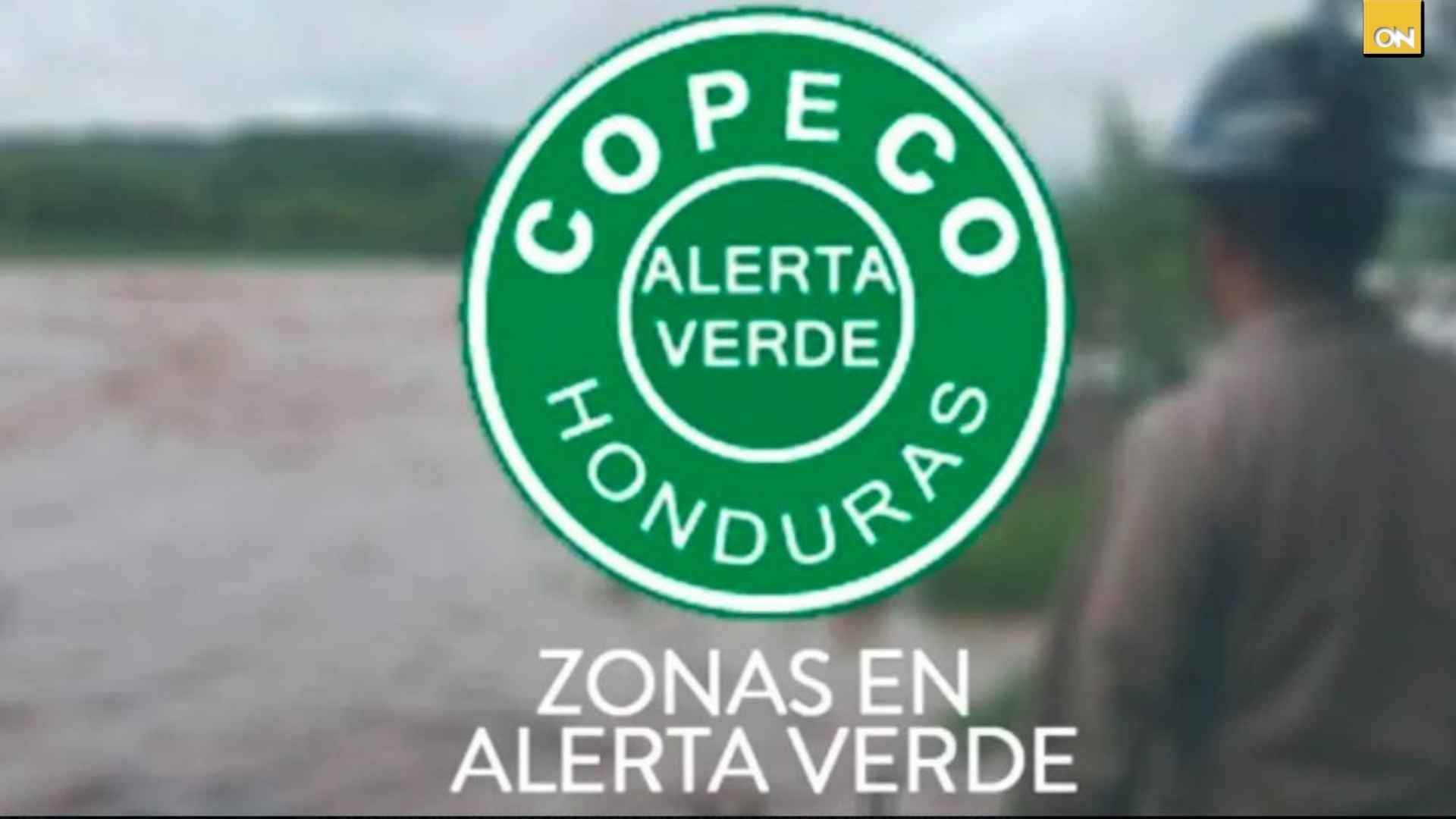 Alerta verde departamentos norte