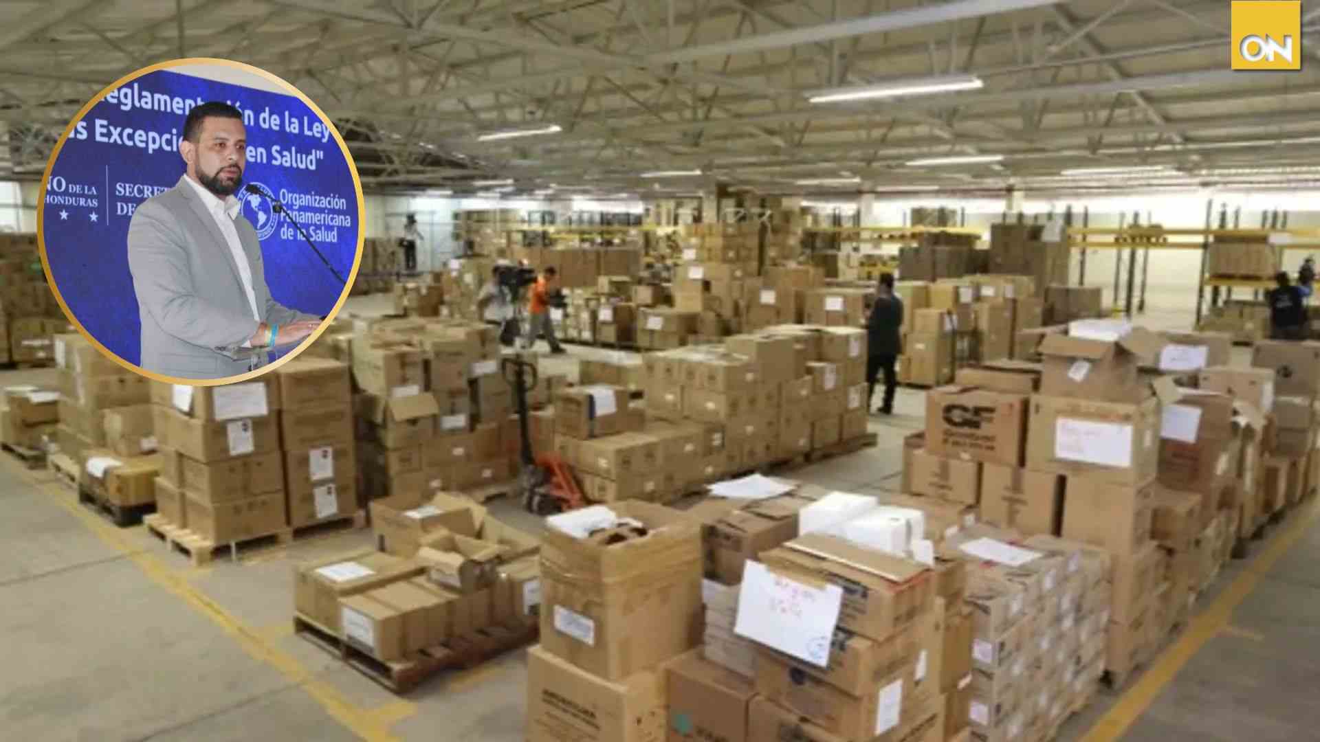 Salud confirma hallazgo de medicamentos vencidos valorados en más de 40 millones de lempiras