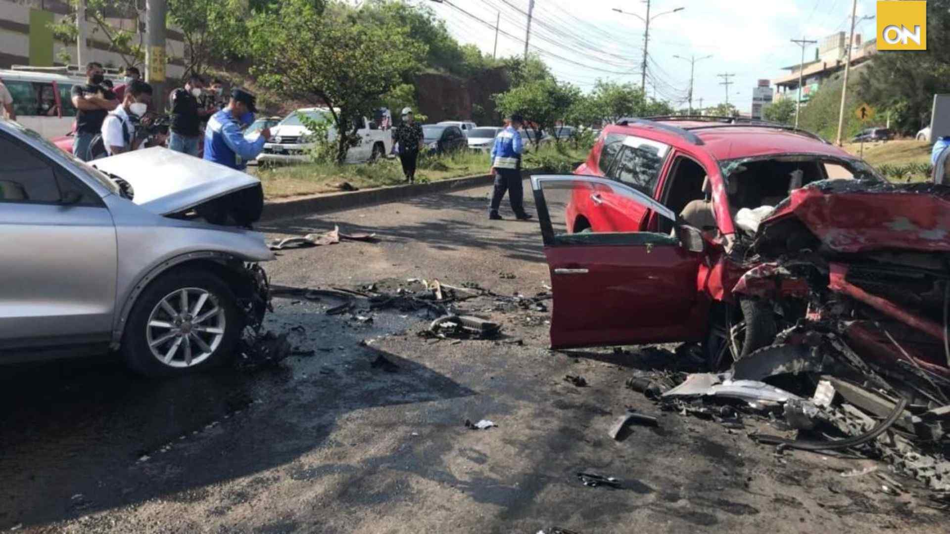 accidentes viales en el Distrito Central de Honduras