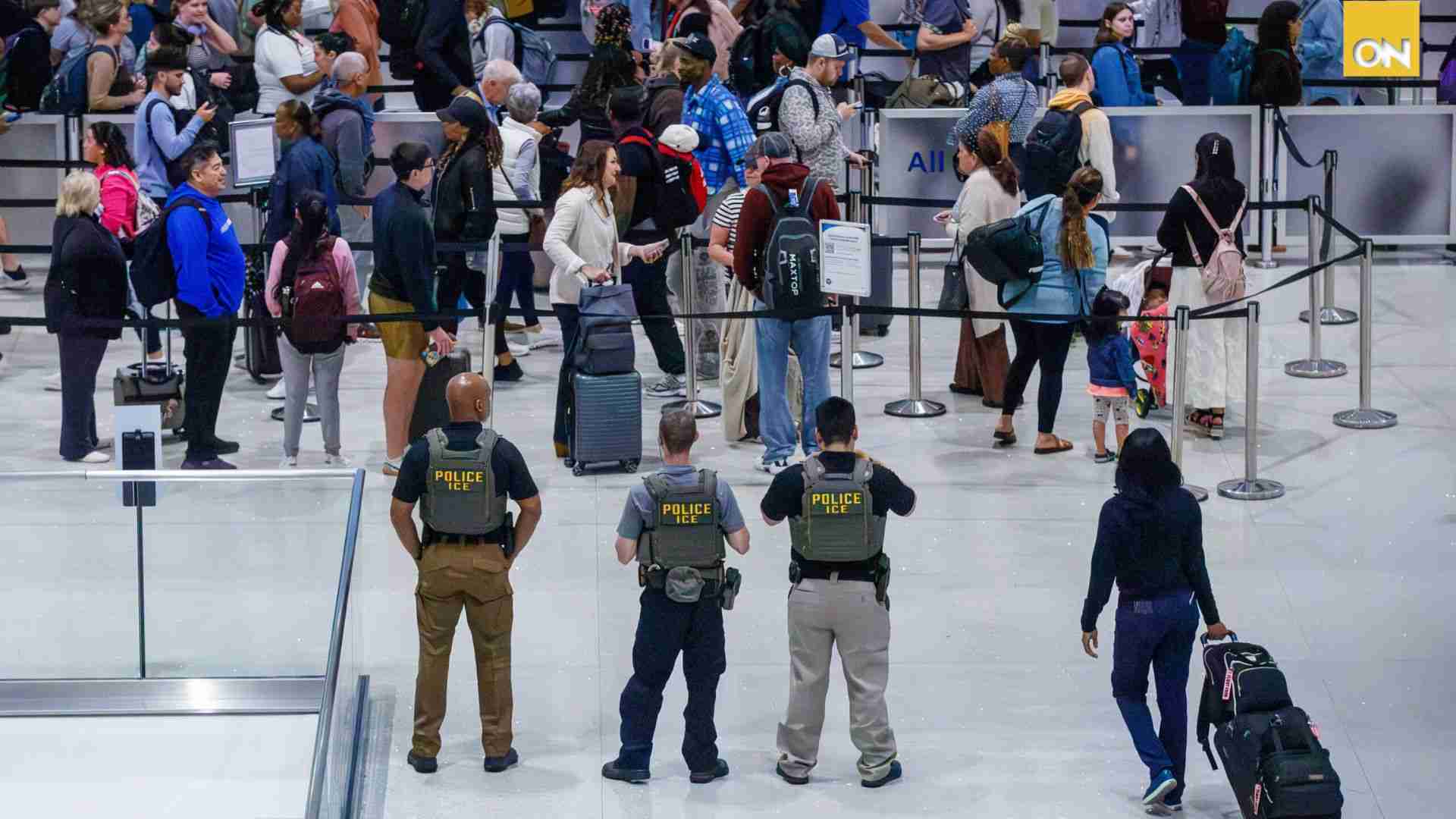 Conoce los aeropuertos de EE. UU. donde hay despliegue de agentes de ICE