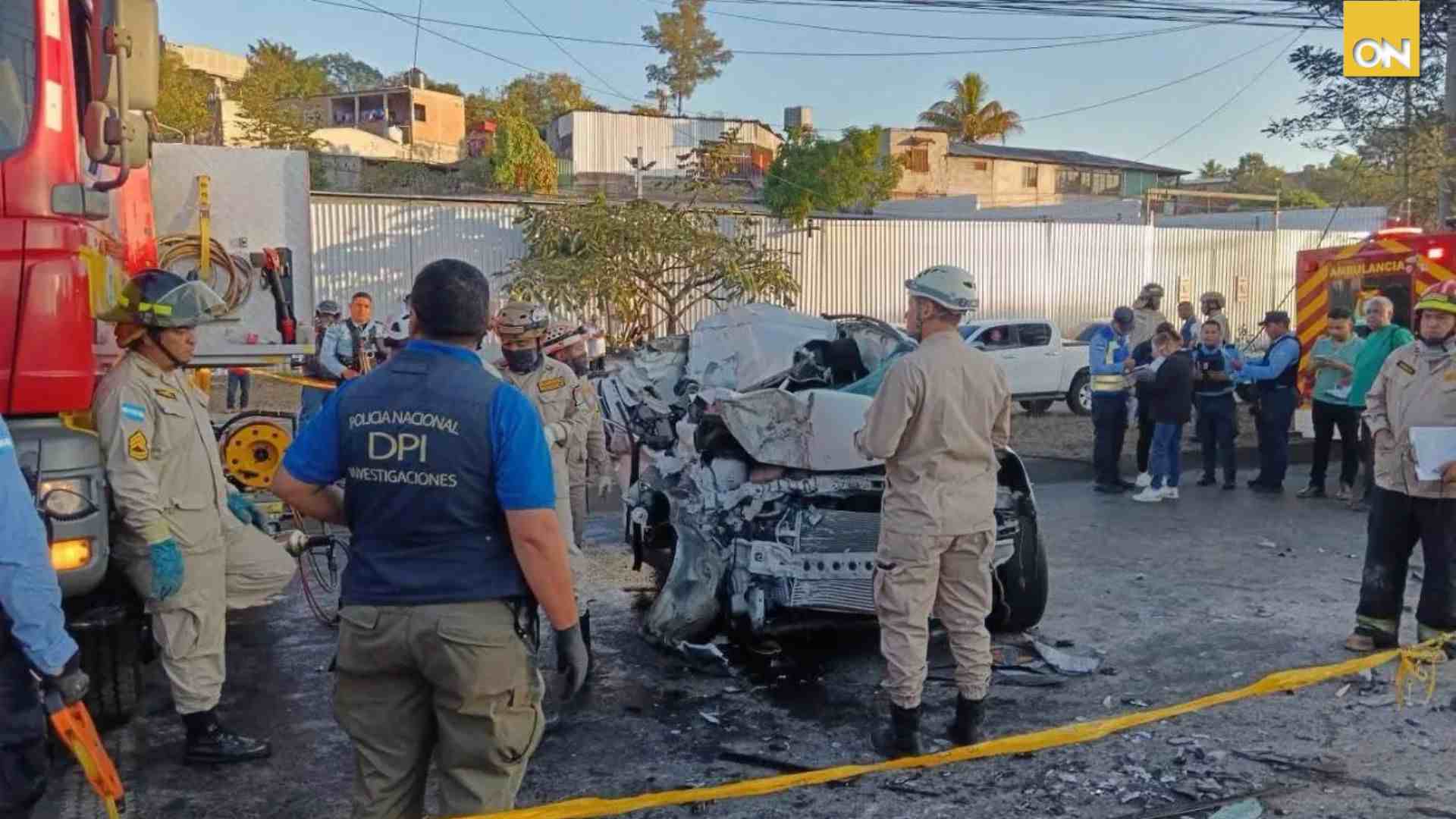 Cámaras de seguridad captan accidentes de transito en distintos puntos de Honduras