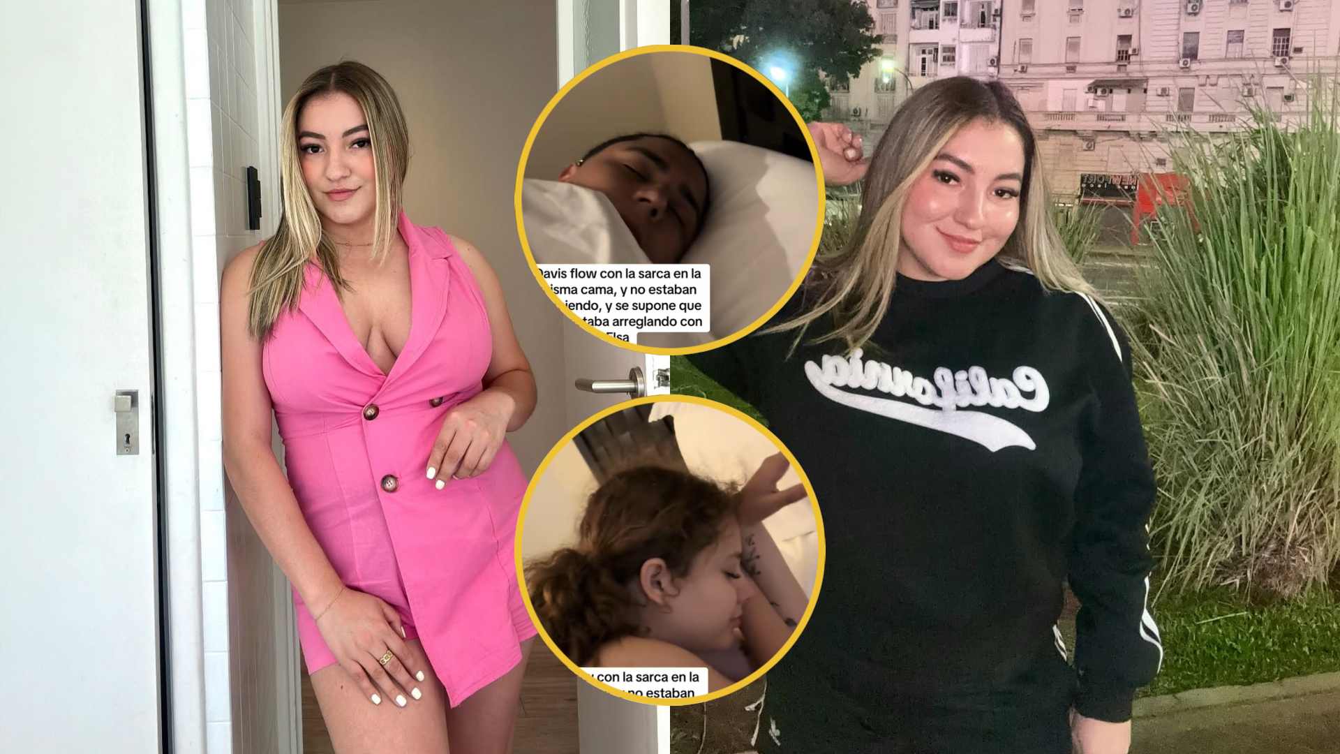 "Maldit* perr*": Corina García denuncia amenaz*s de Davis Flow tras video polémico con la Sarca Biker