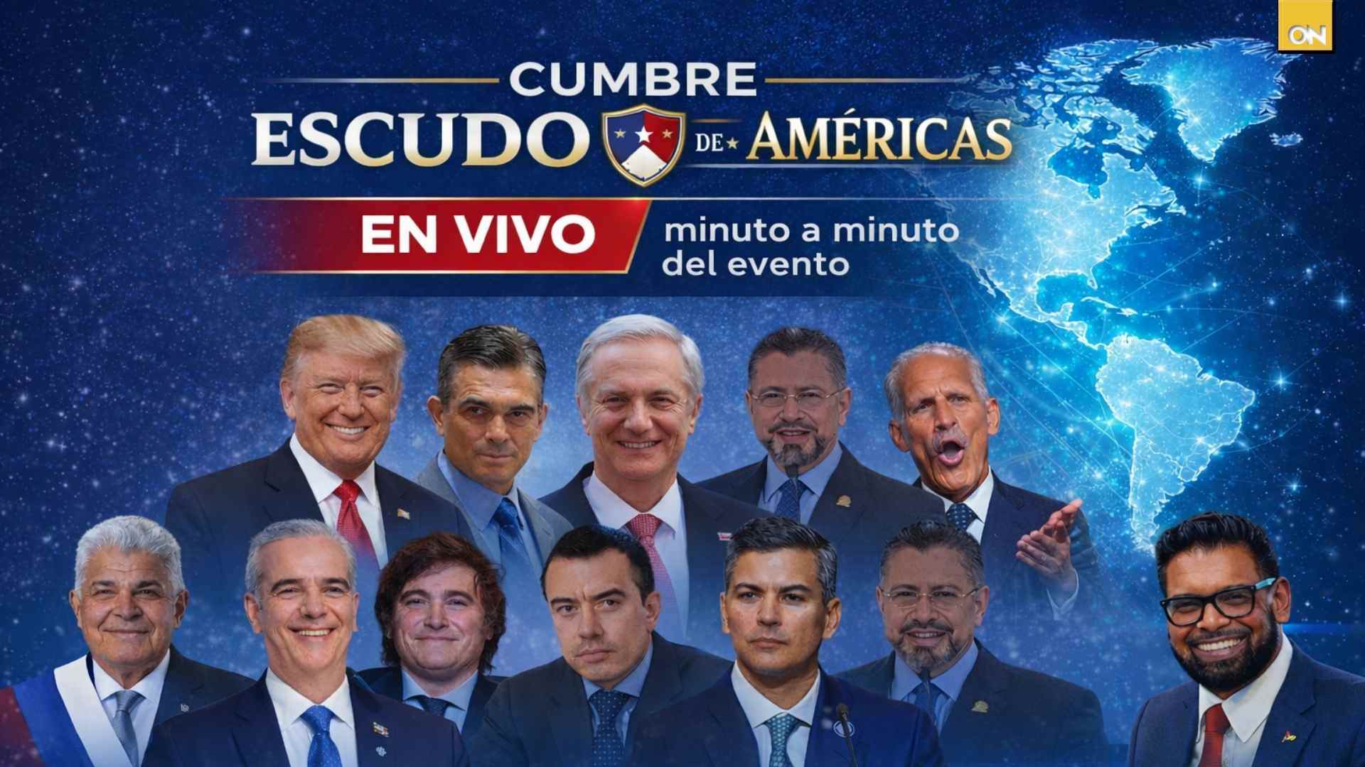 Cumbre Escudo de las Américas EN VIVO minuto a minuto del evento