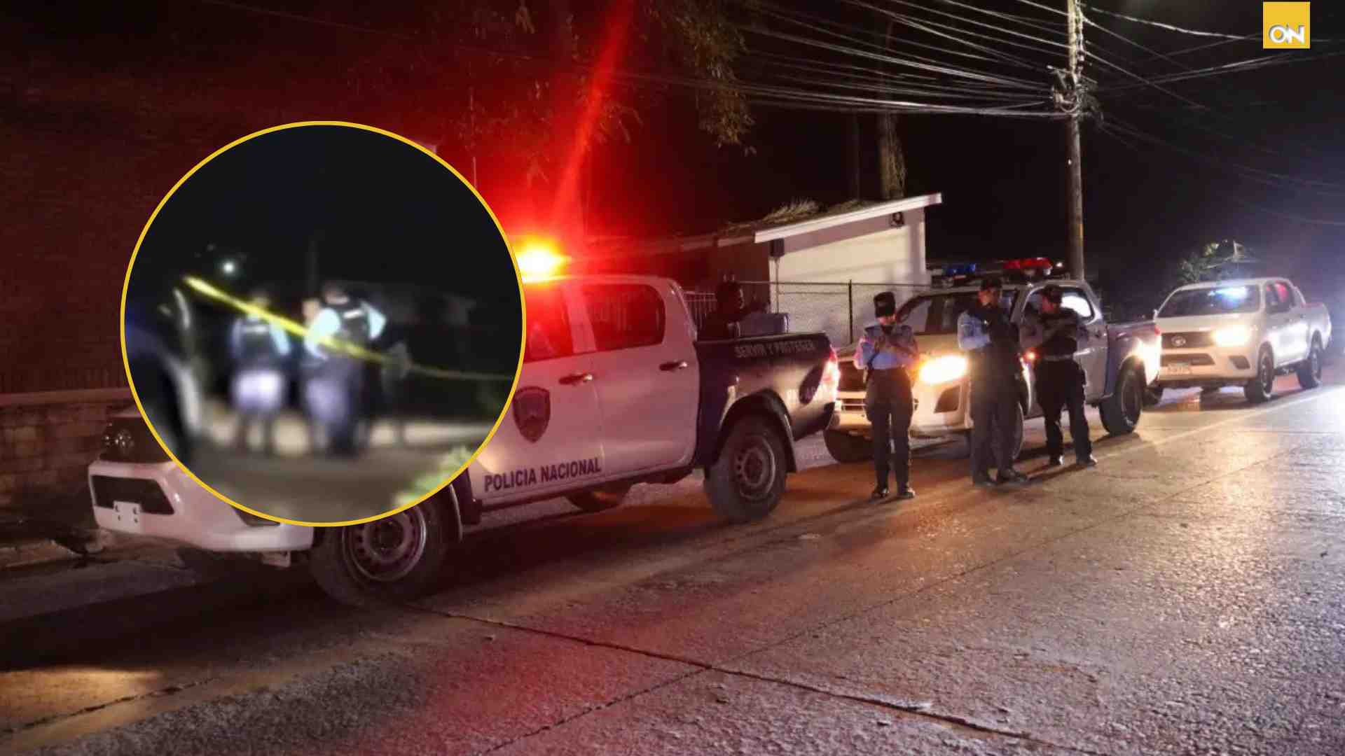 Dos hombres acribillados Tegucigalpa