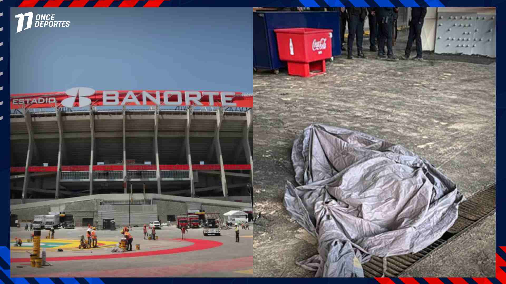 Estadio Azteca hombre fallecido México Portugal Amistoso Fifa Gianni Infantino