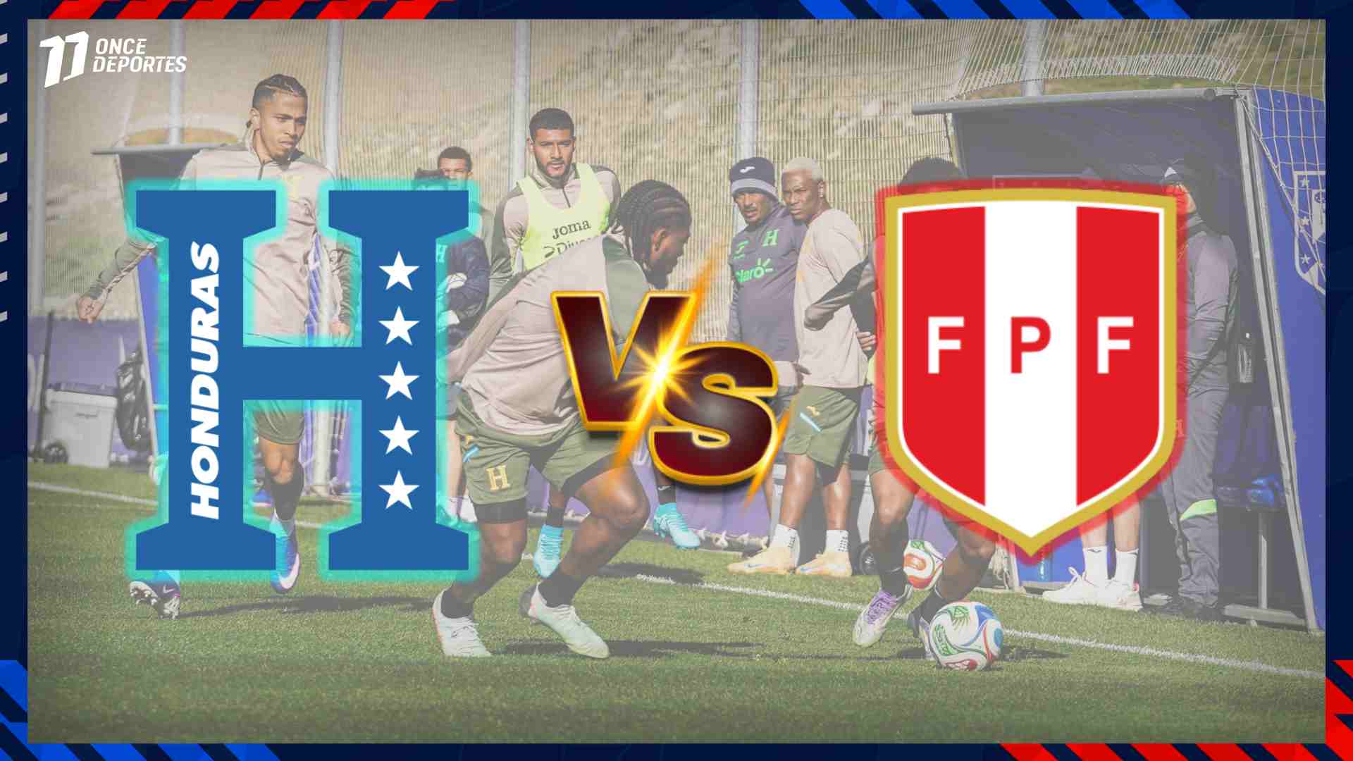 FFH Honduras vs Perú Amistoso España Fifa hn partido martes hora canal