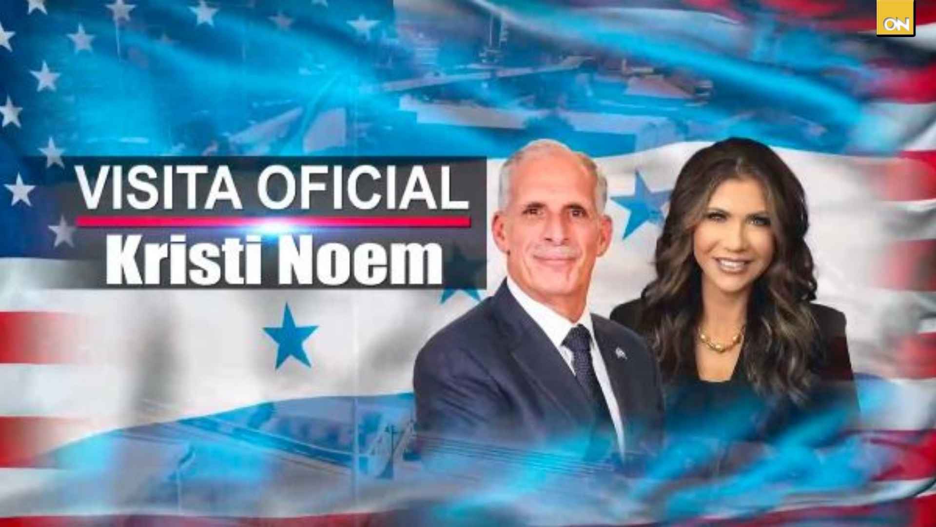 Finaliza reunión entre Kristi Noem, enviada del Escudo de las Américas, y el presidente de Honduras Nasry Asfura sobre seguridad regional