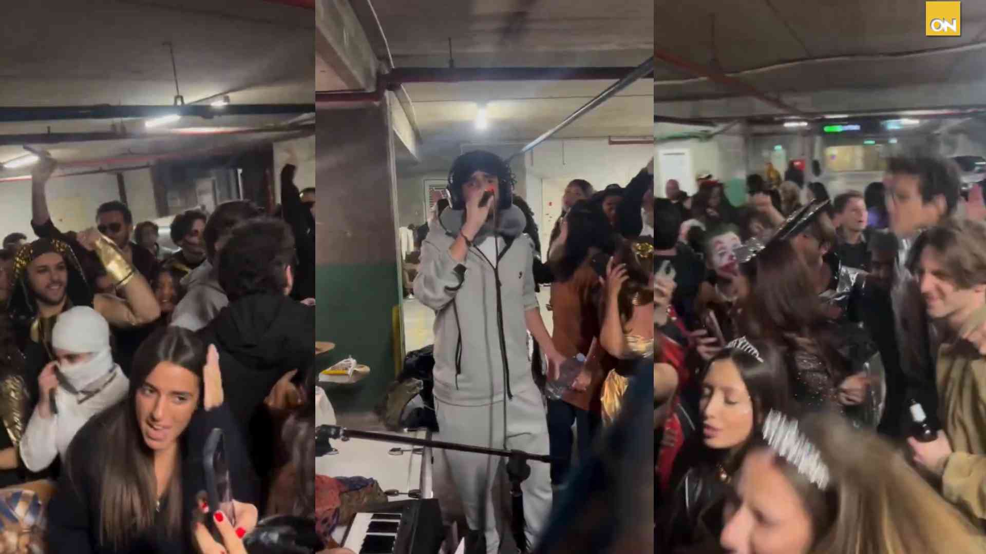 Hombre en Israel lidera fiesta disfrazado de Maduro en plena crisis del Medio Oriente