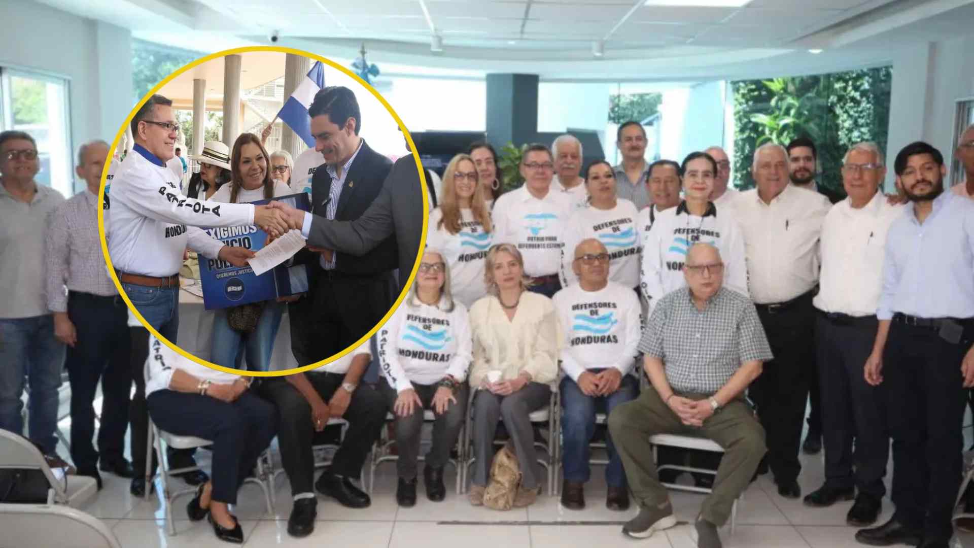Inicia recolección de firmas para impulsar juicio político contra autoridades en Honduras