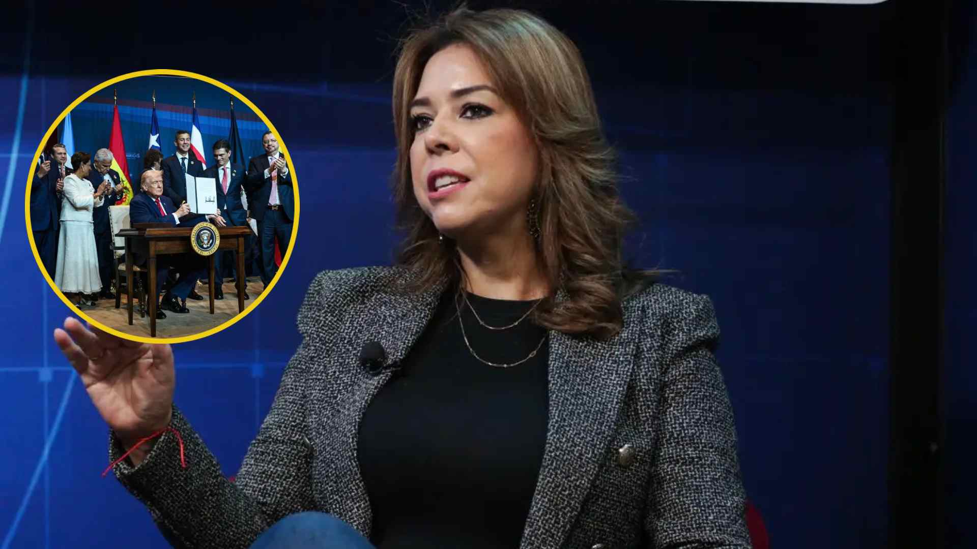 María Antonieta Mejía destaca cumbre “Escudo de las Américas” para fortalecer lucha contra el narcotráfico