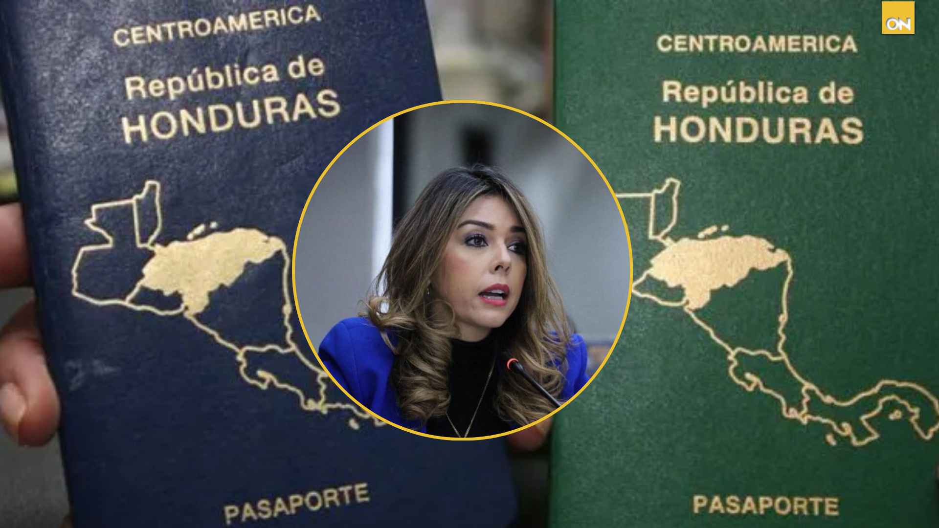 María Antonieta pasaportes diplomáticos
