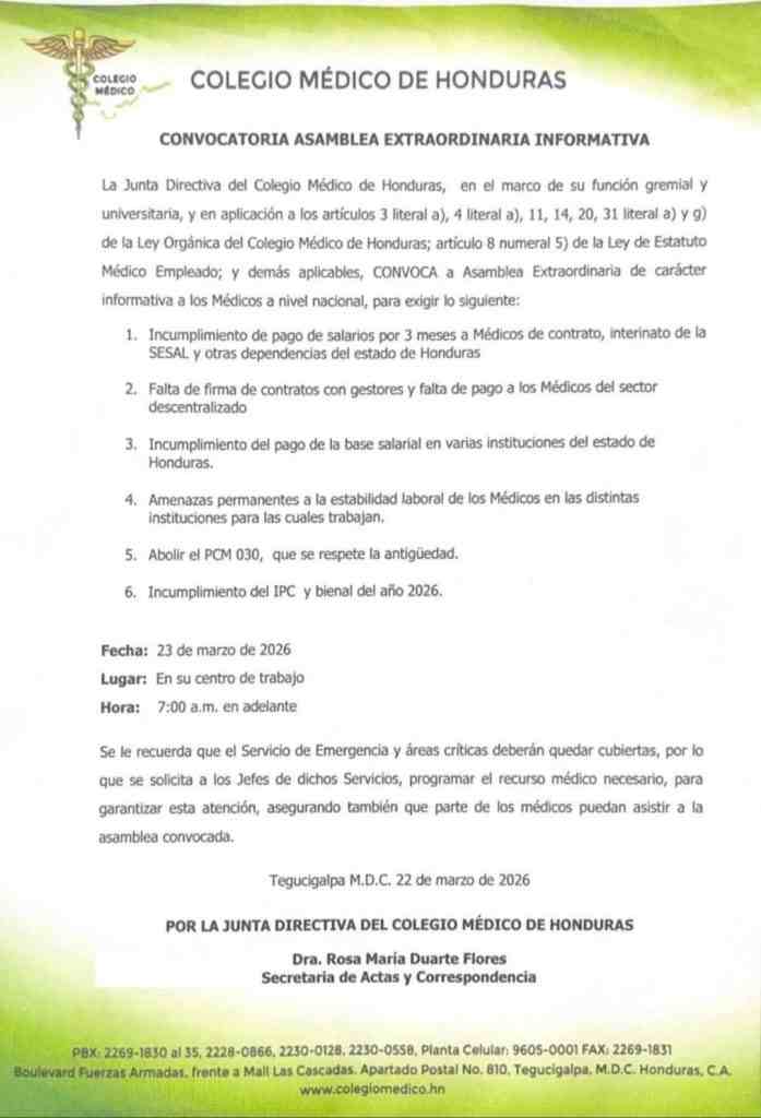 Médicos Honduras