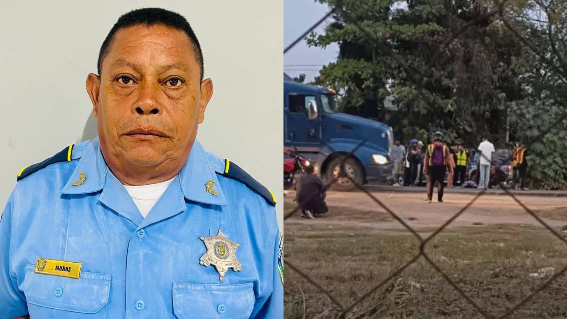 Policía muere tras ser atropellado en operativo en Santa Bárbara