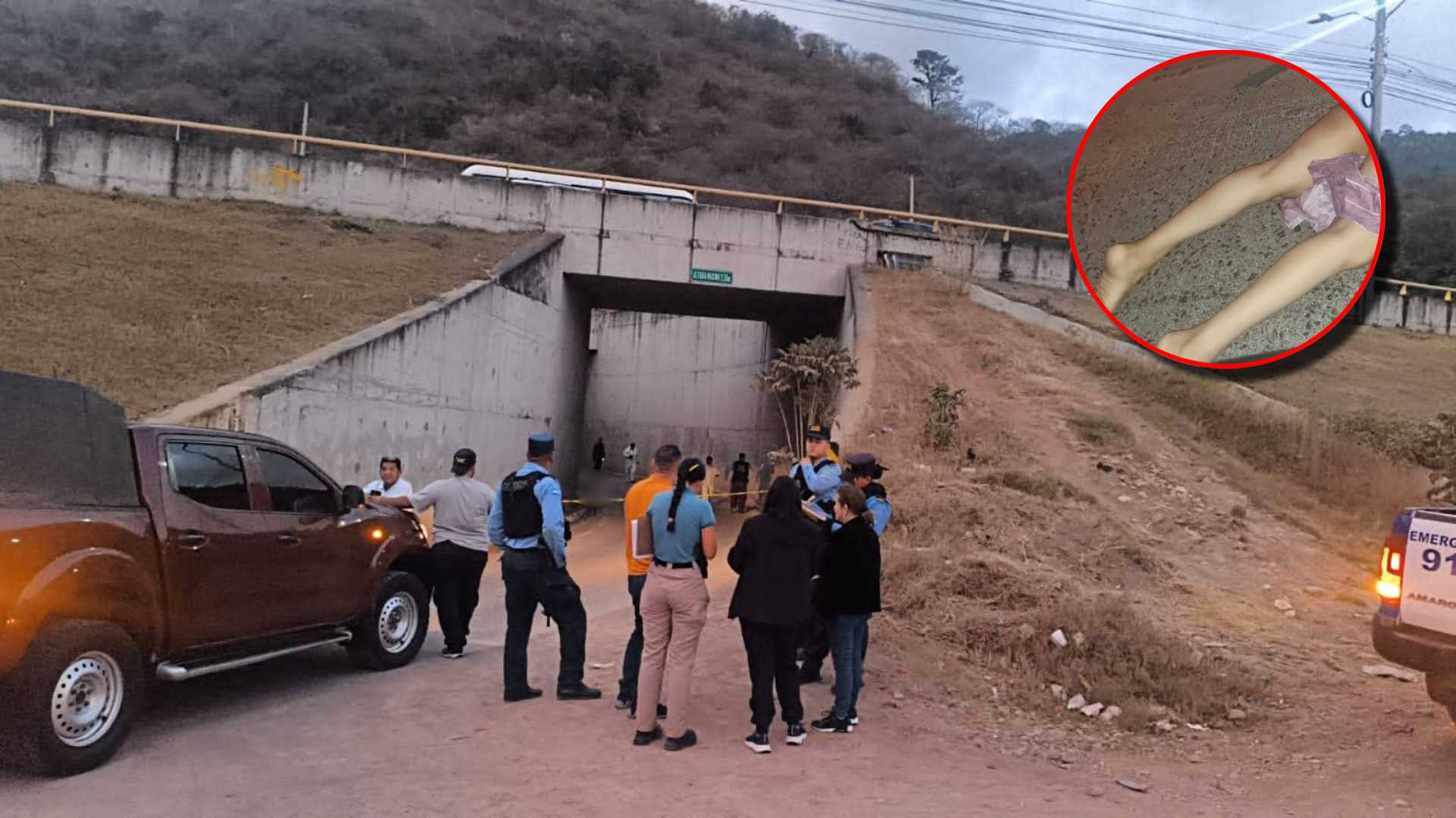Mujer encontrada muerta en retorno en colonia El Carrizal