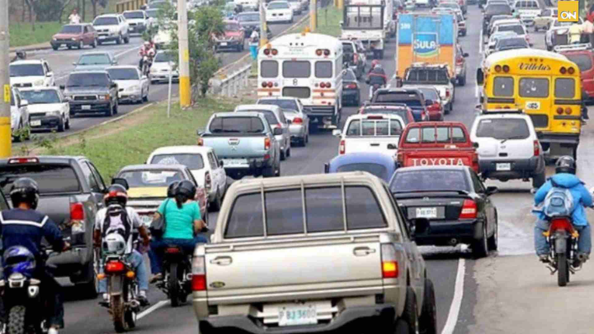 Tegucigalpa tráfico sur