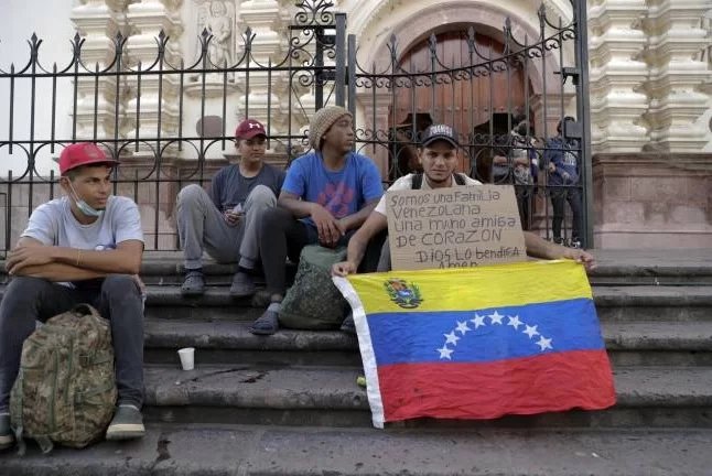 Tránsito de venezolanos Honduras