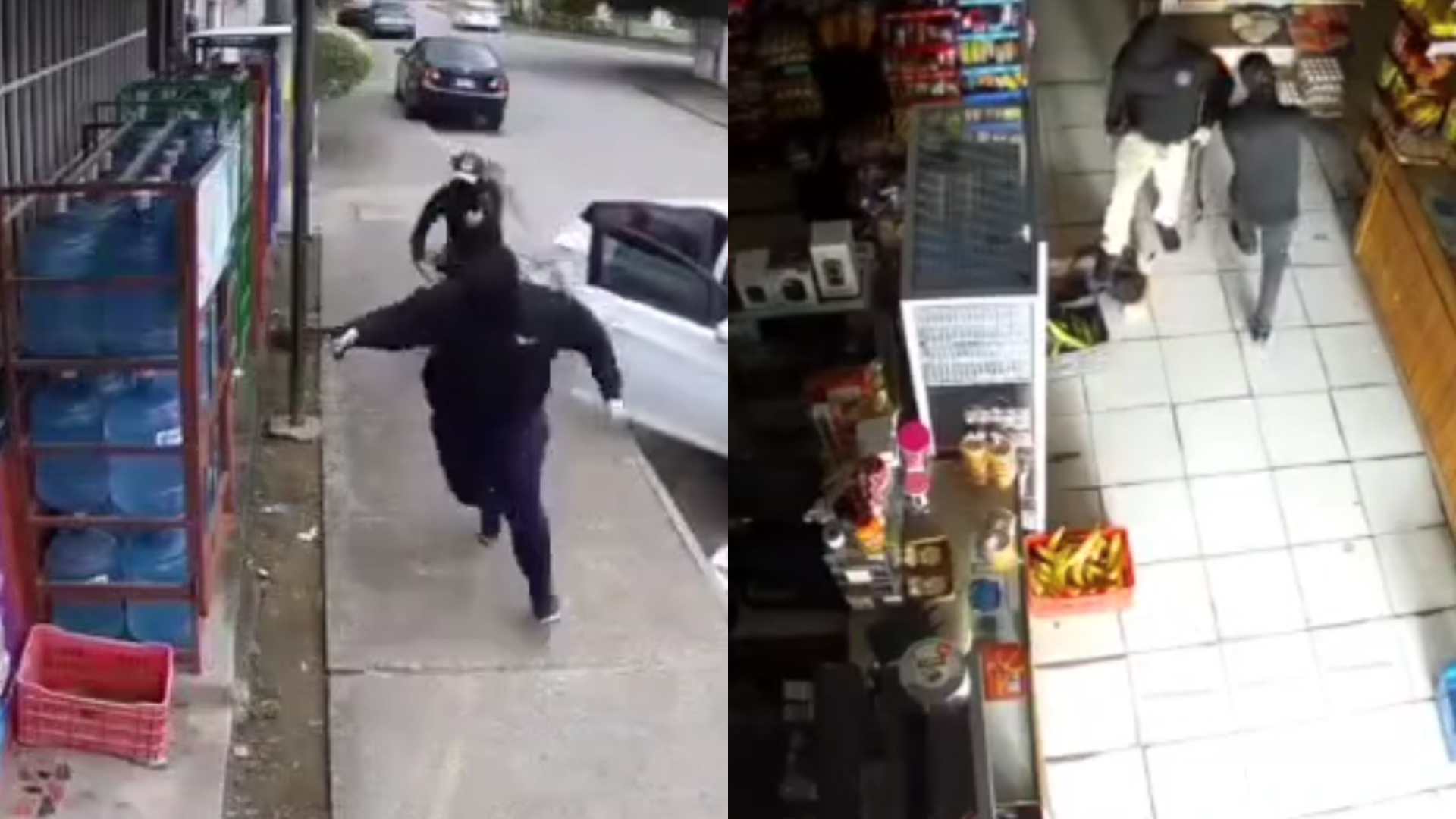 Así ocurrió el intento de asalto en mercadito en La Ceiba