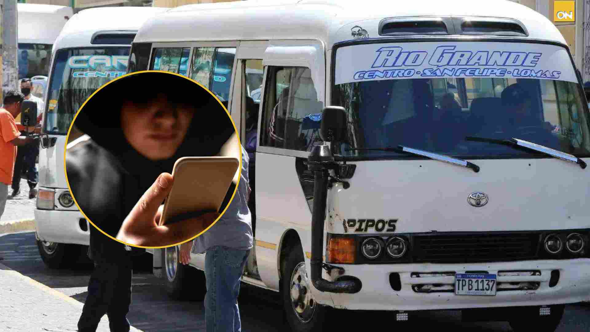 audio extorsivo transporte Choloma