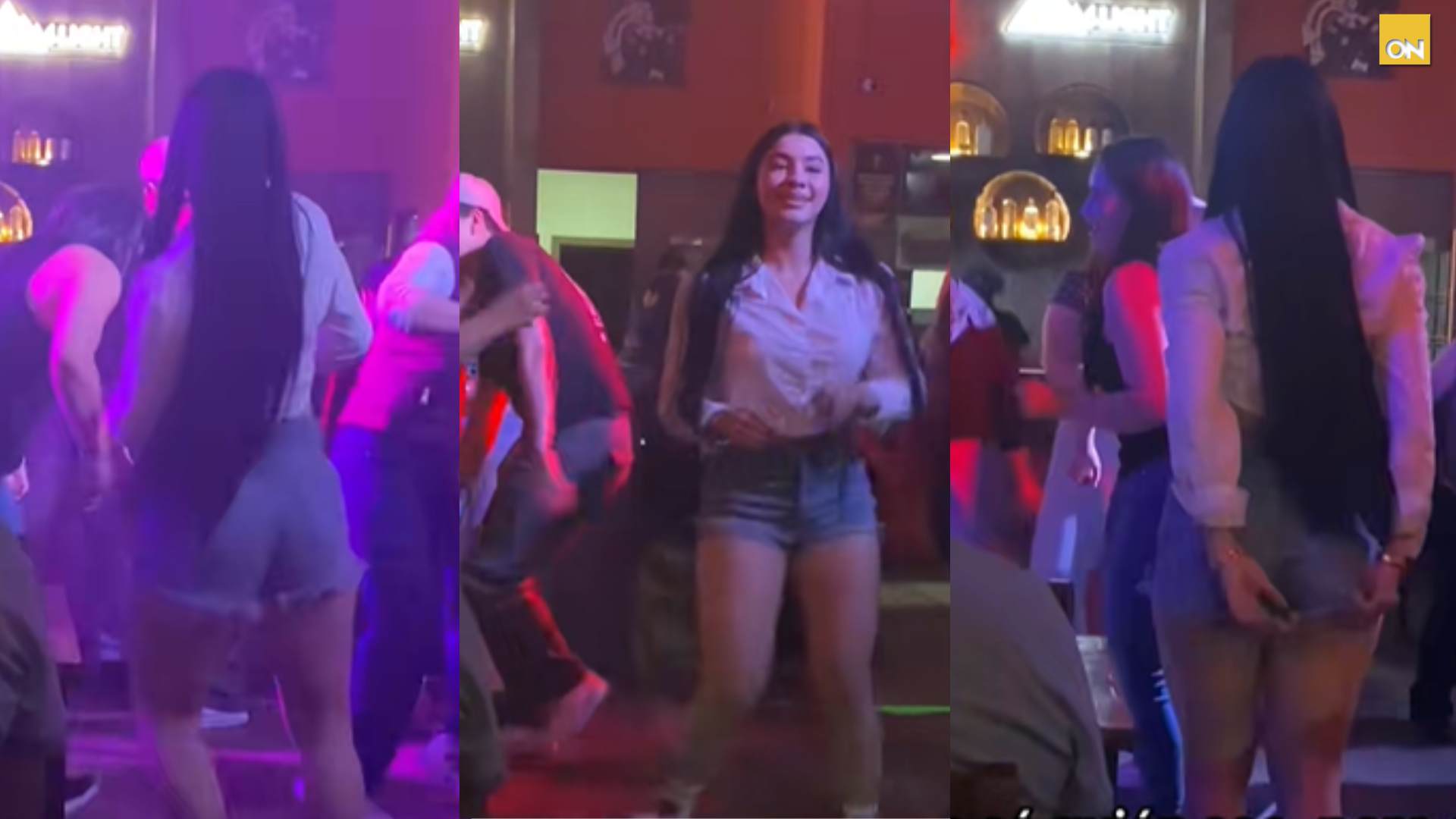 hondureña bailando playero
