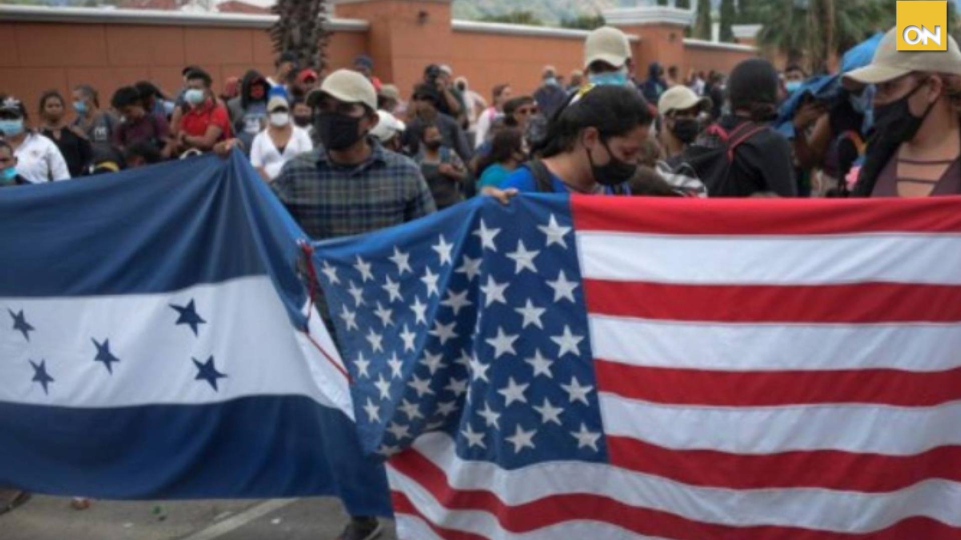 hondureños migrantes